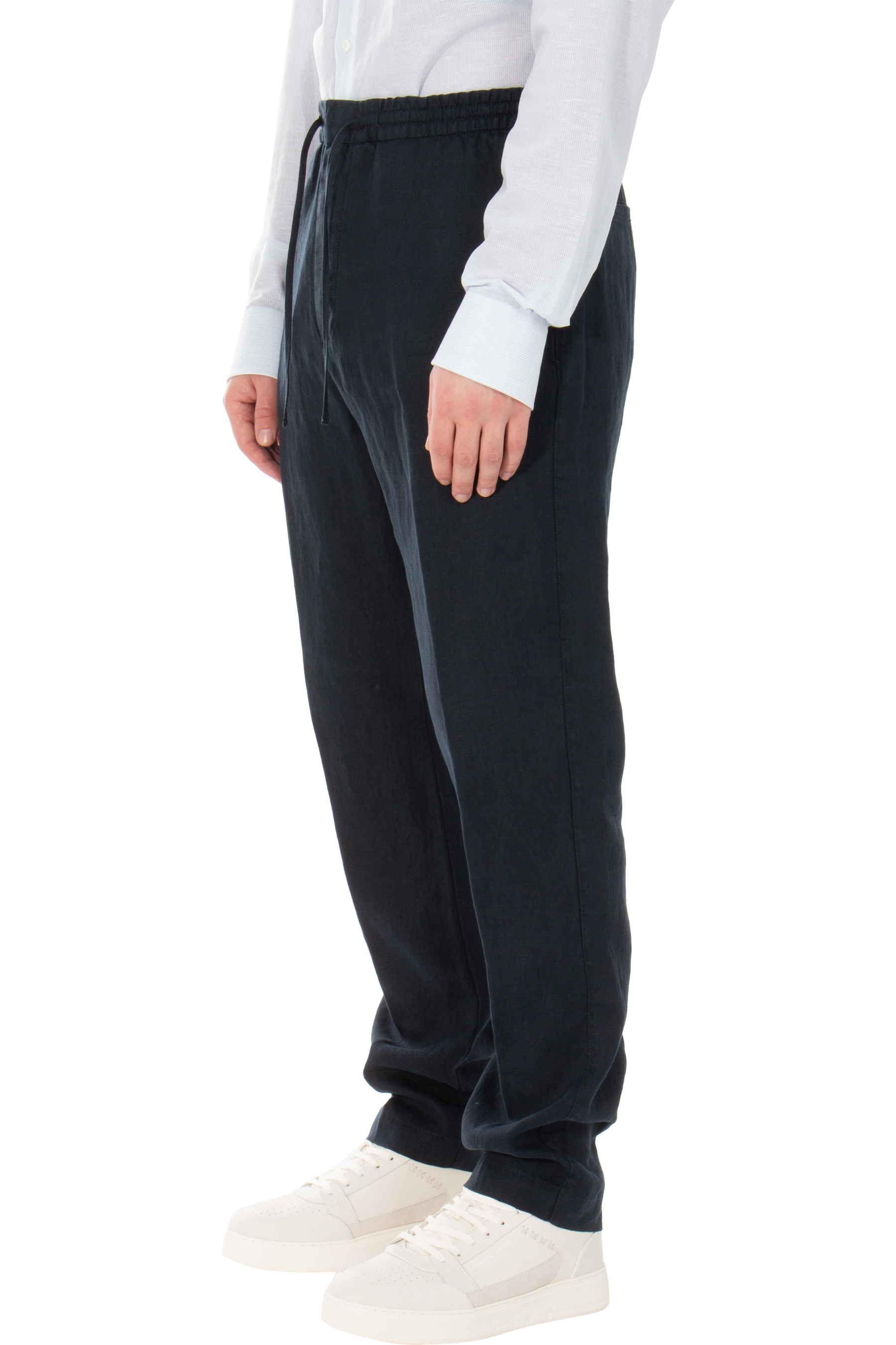 CANALI Regular Fit Linen Pants CANALI Regular Fit Linen Pants