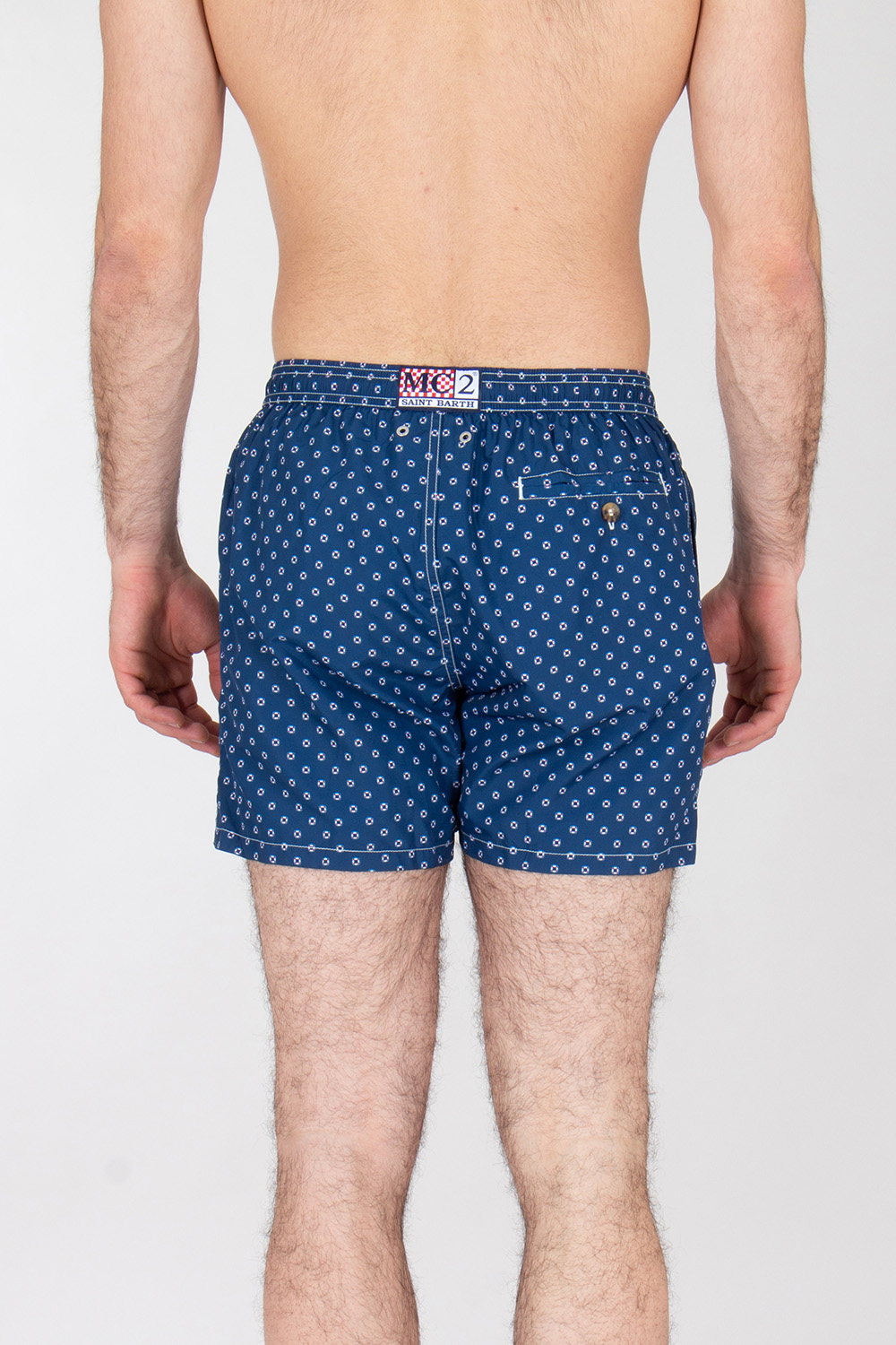 MC 2 SAINT BARTH Classic Fit recycled Polyester Swim Shorts