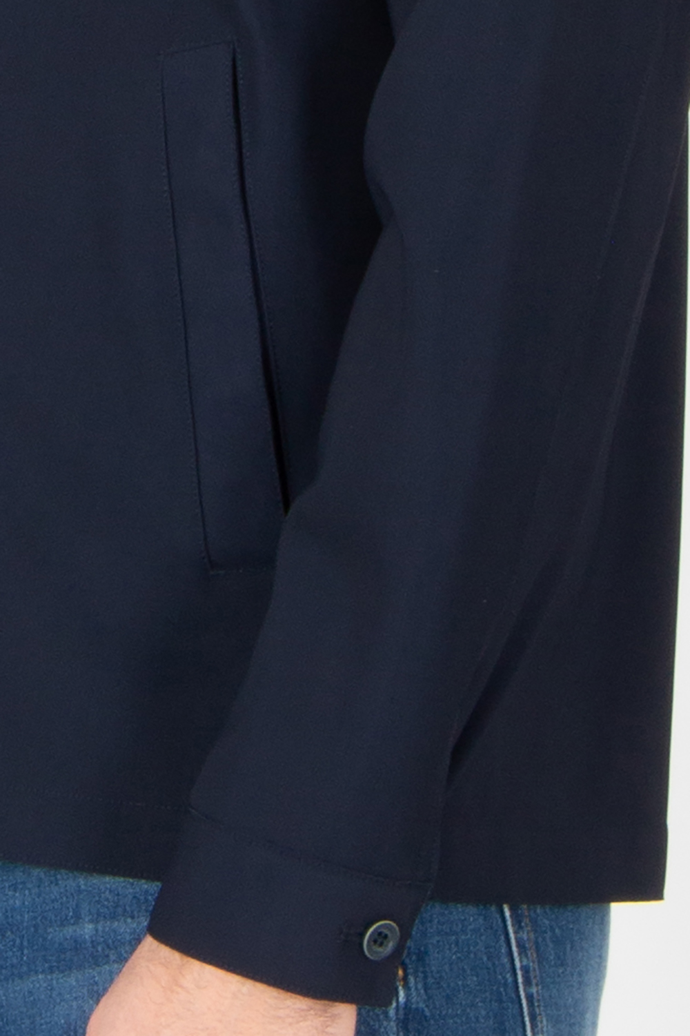 HERNO Regular Fit Light Scuba Shirt Jacket