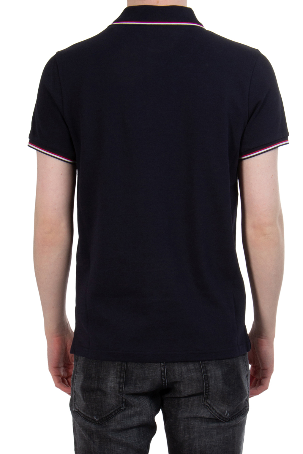 MONCLER Cotton Piqué Polo Shirt MONCLER Cotton Piqué Polo Shirt