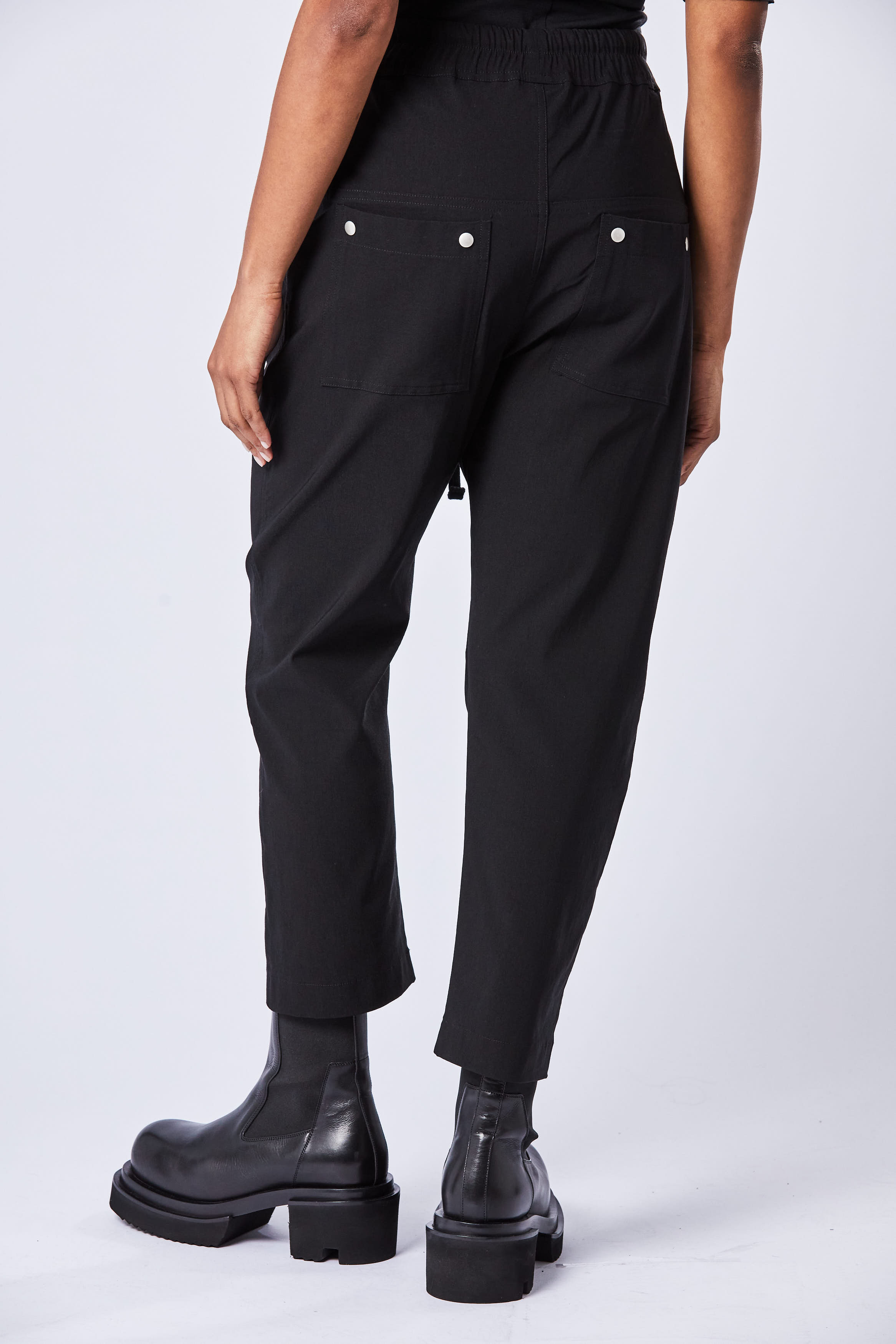 THOM KROM Dropped Crotch Stretch Fabric Pants THOM KROM Dropped Crotch Stretch Fabric Pants