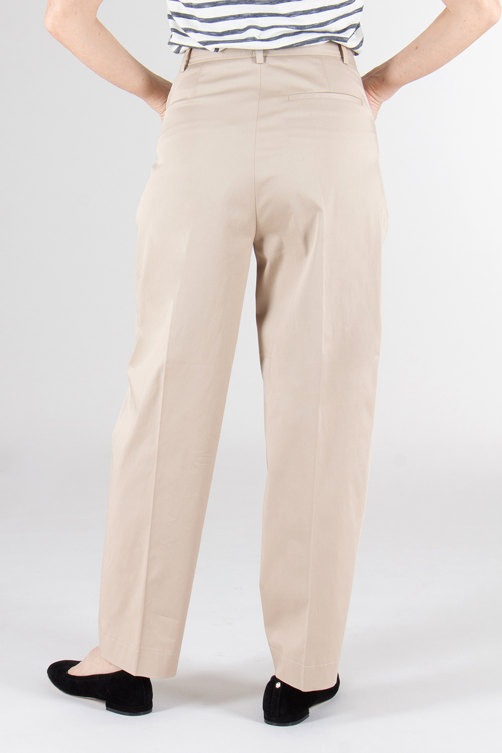 BOSS Regular Fit Cotton Stretch Pants Takeranal
