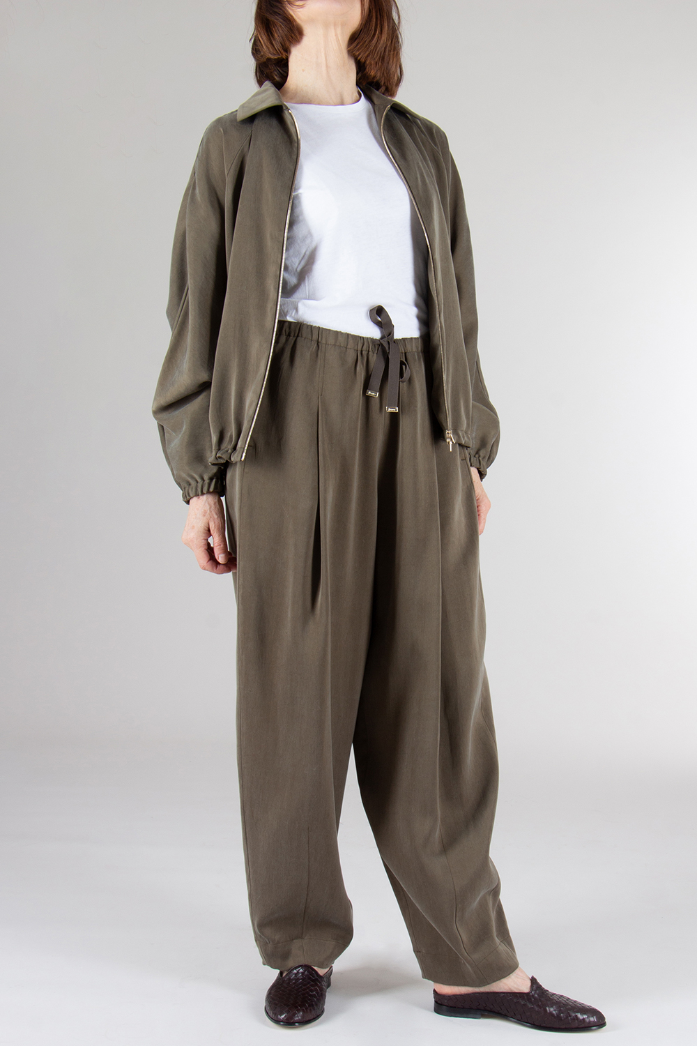 HERNO Relaxed Fit Lyocell Jacket | 46IT/40D | GI000397D128677730