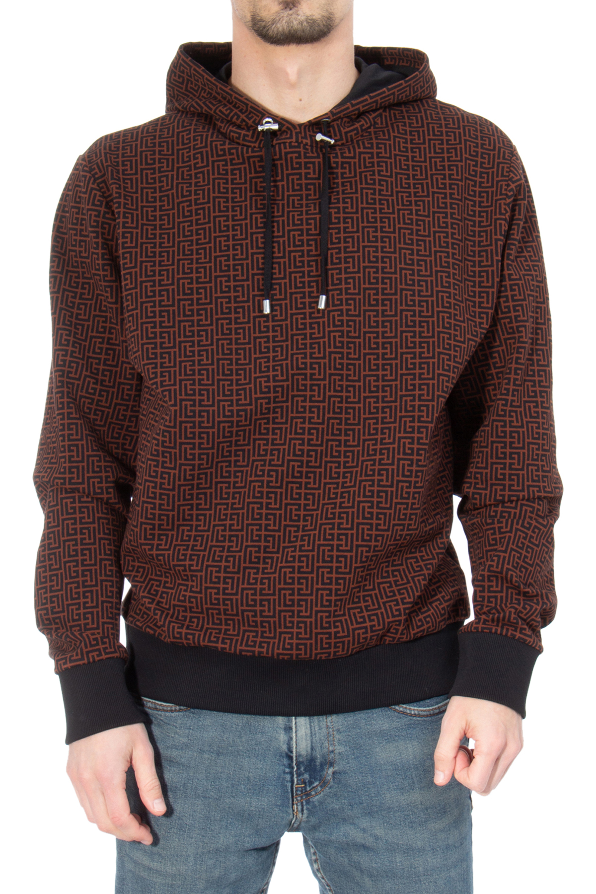 BALMAIN Hoodie With Monogram