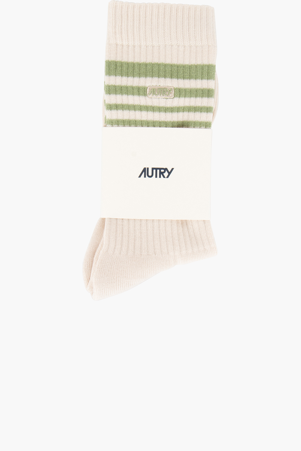 AUTRY Jacquard Stripes Cotton Blend Stretch Socks