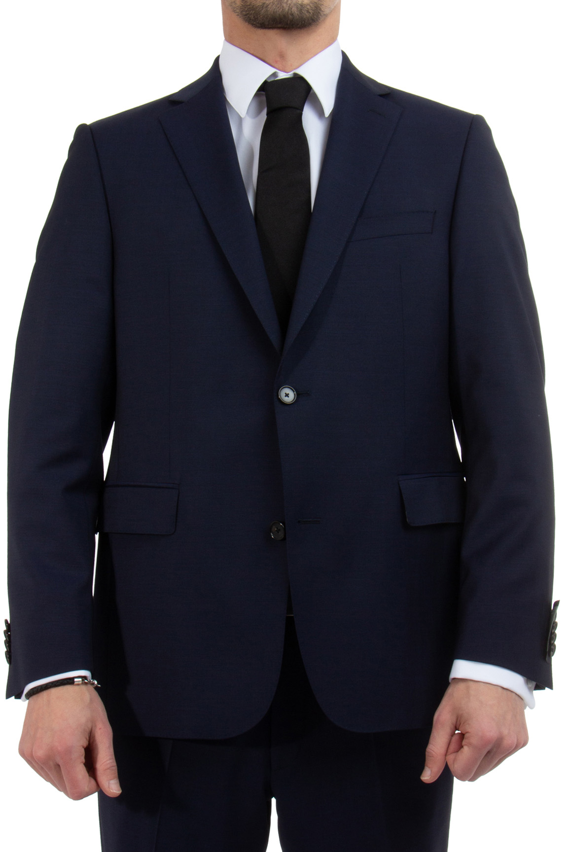 DRESSLER Comfort Fit Virgin Wool Jacket Nardoe