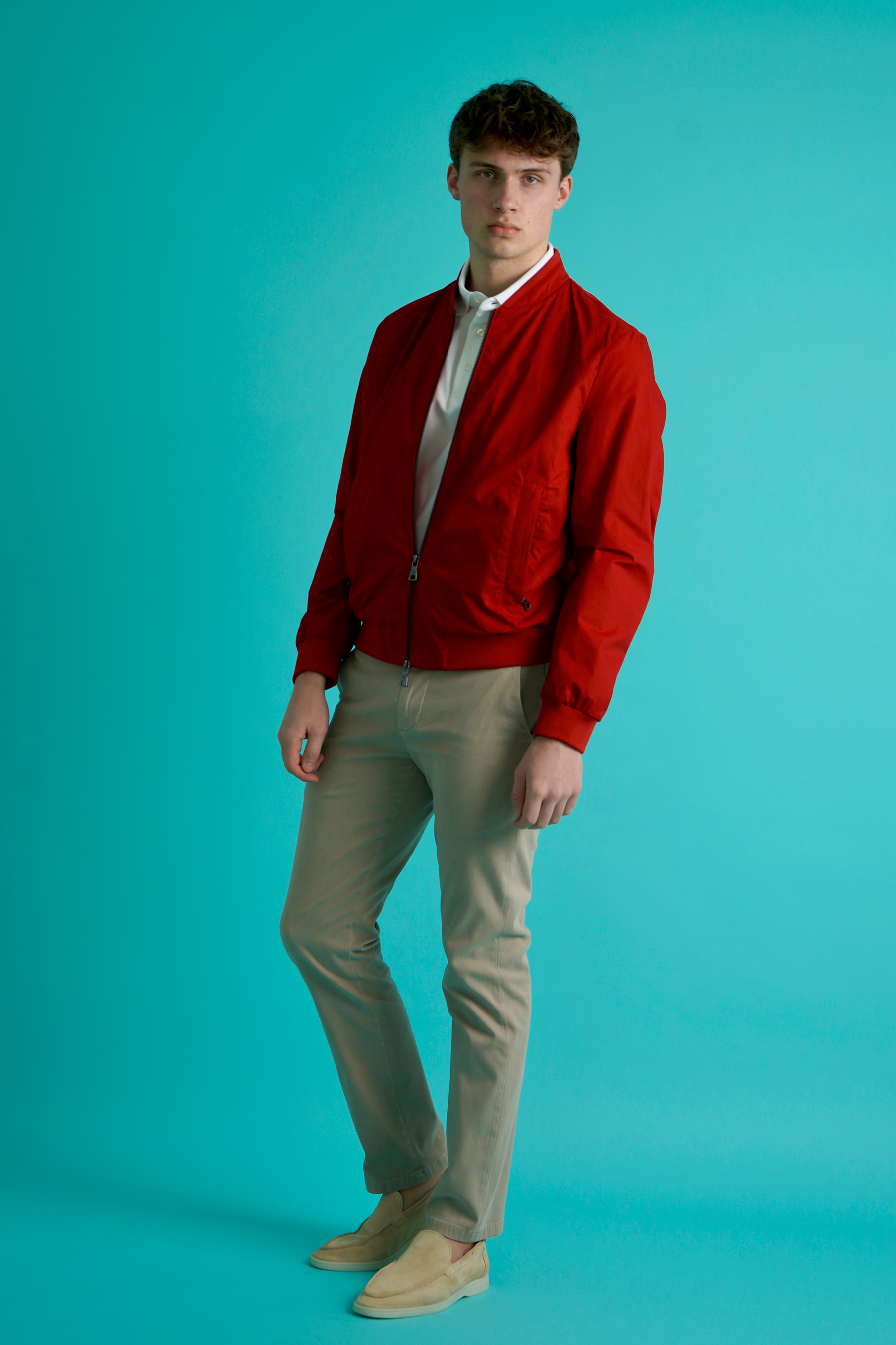 MAXIMILIAN Regular Fit Cotton Bomber Jacket Dave Blazer, Mantel, Jacke, Formelle Kleidung, Person