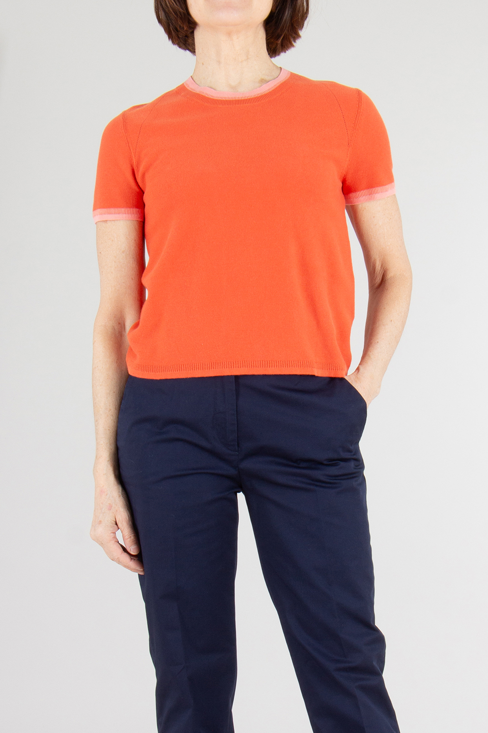 PAUL SMITH Knitted Cotton T-Shirt