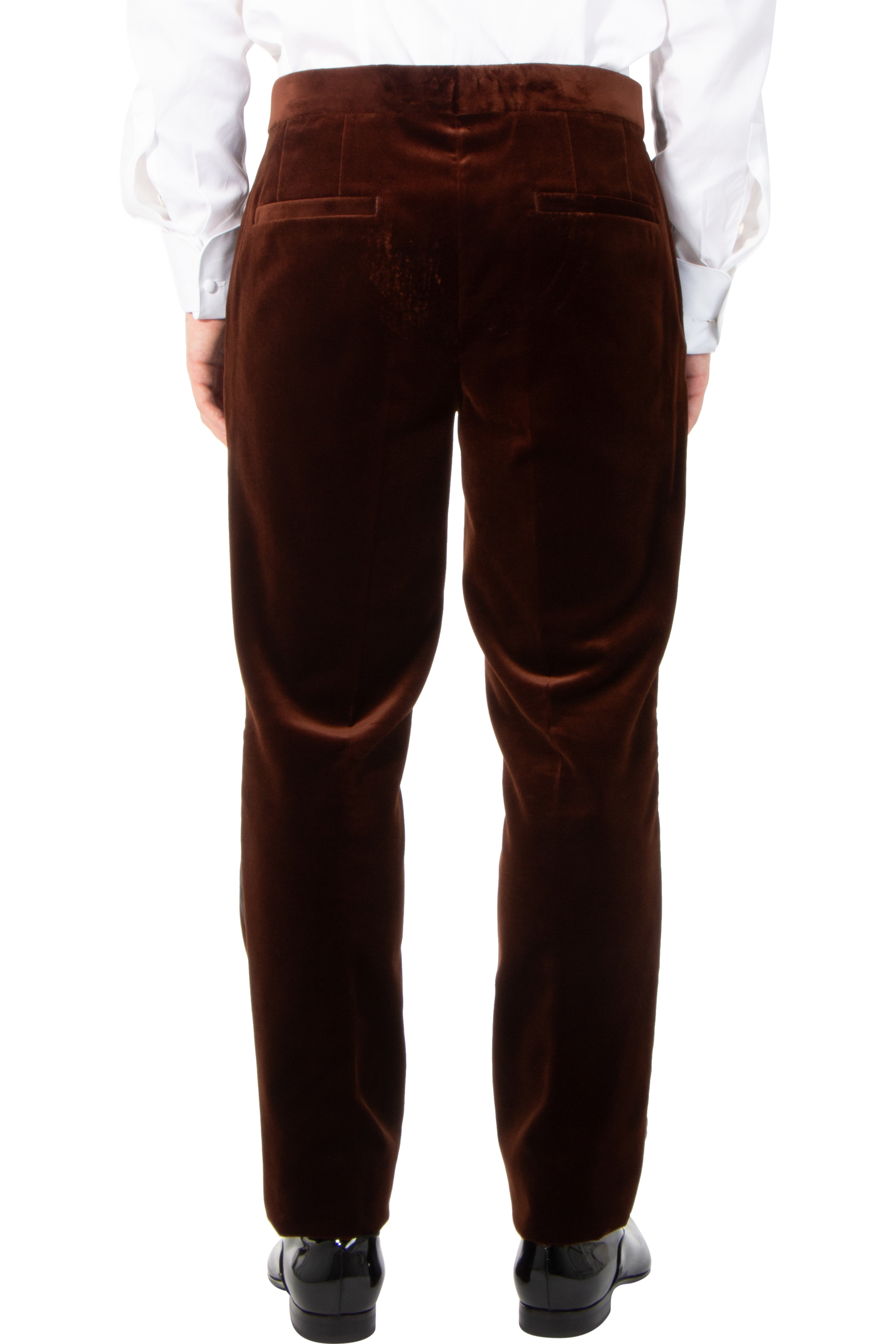 HUGO Cotton Velvet Tuxedo Pants Getlin HUGO Cotton Velvet Tuxedo Pants Getlin