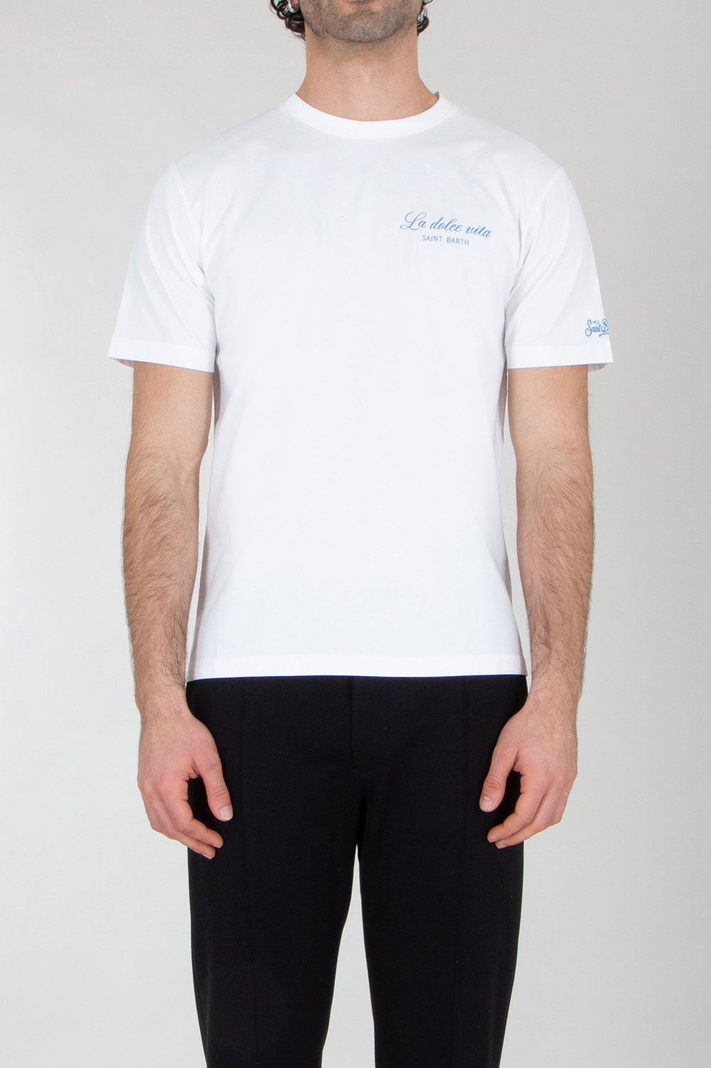 MC 2 SAINT BARTH Cotton Jersey T Shirt La Dolce Vita