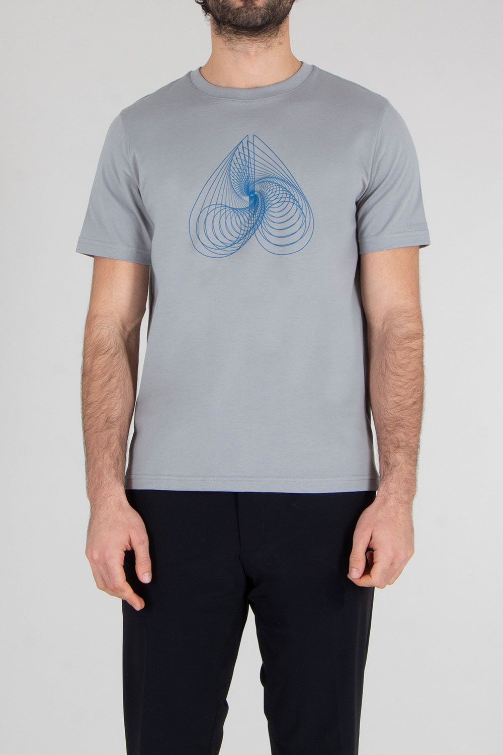 MOOSE KNUCKLES Regular Fit Logo Graphic Print Pima Cotton Jersey T-Shirt Eclipso