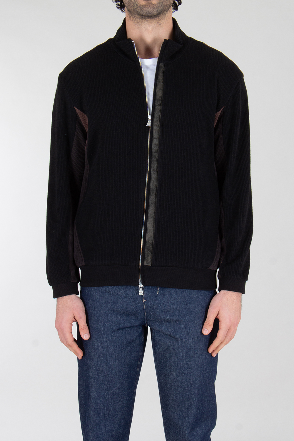 XLIM Regular Fit Paneled Cardigan  