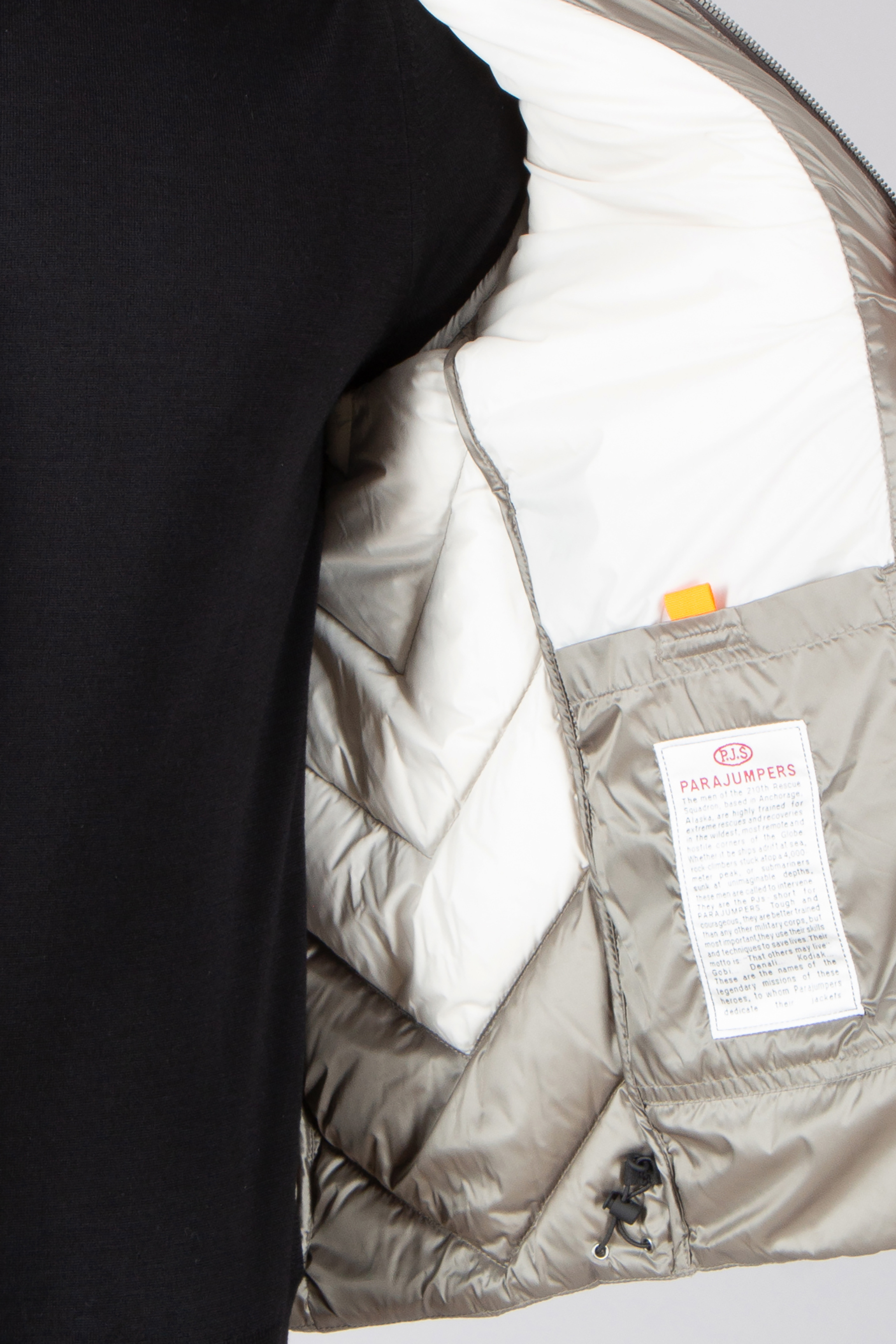 PARAJUMPERS Regular Fit Nylon Blend Twill Down Jacket Dillon Bekleidung, Mantel, Jacke, Weste, Rettungsweste