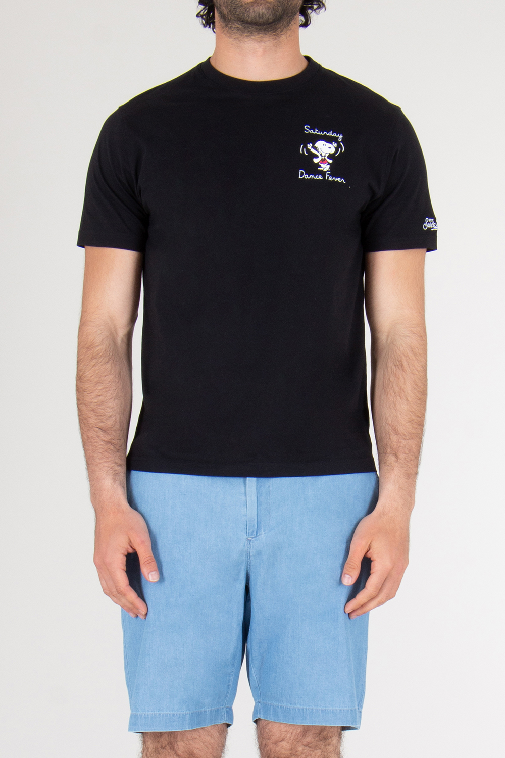 MC2 SAINT BARTH Regular Fit Snoopy Print Cotton T- Shirt 