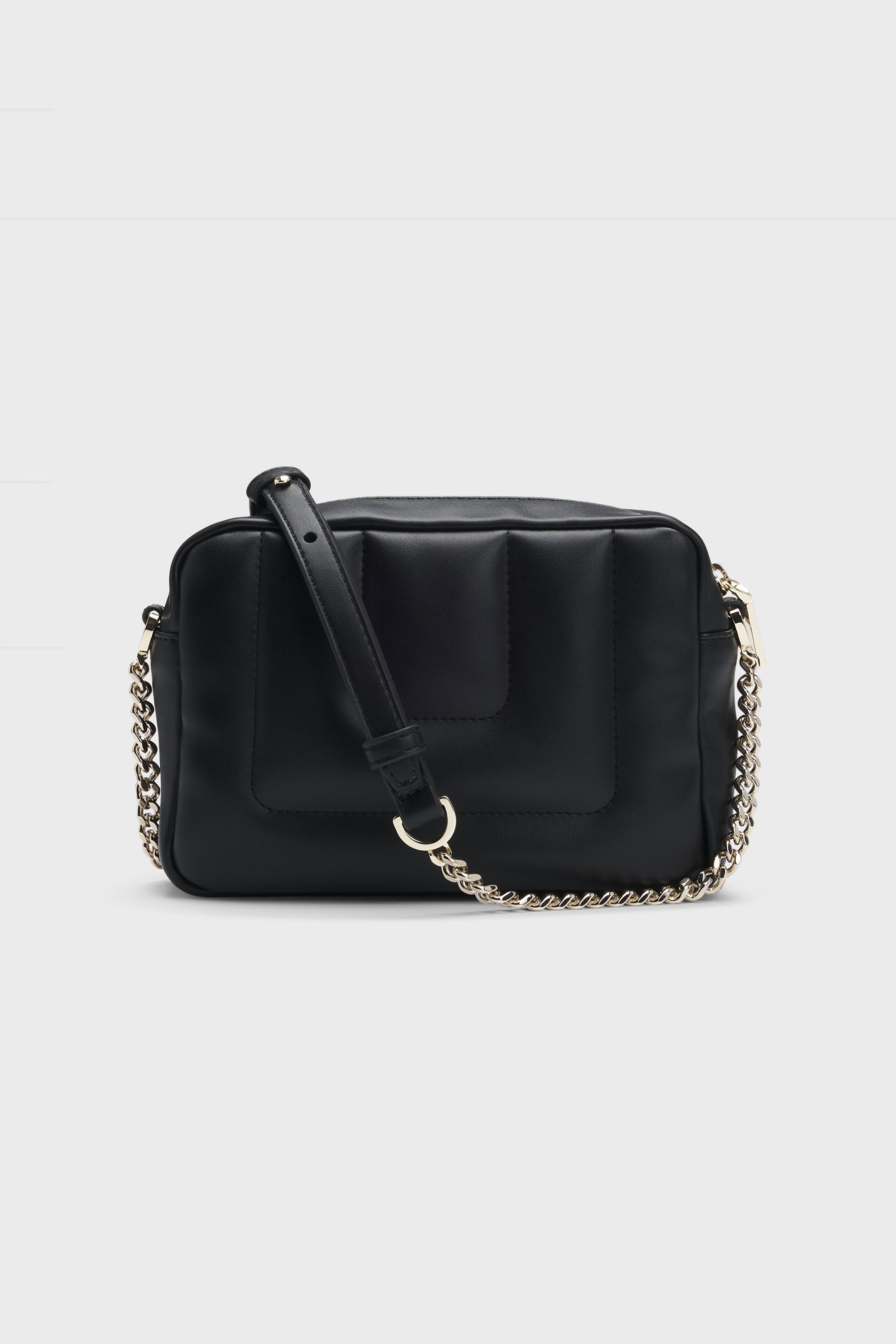 BOSS Quilted Faux Leather Crossbody Bag B_ICON BOSS Quilted Faux Leather Crossbody Bag B_ICON