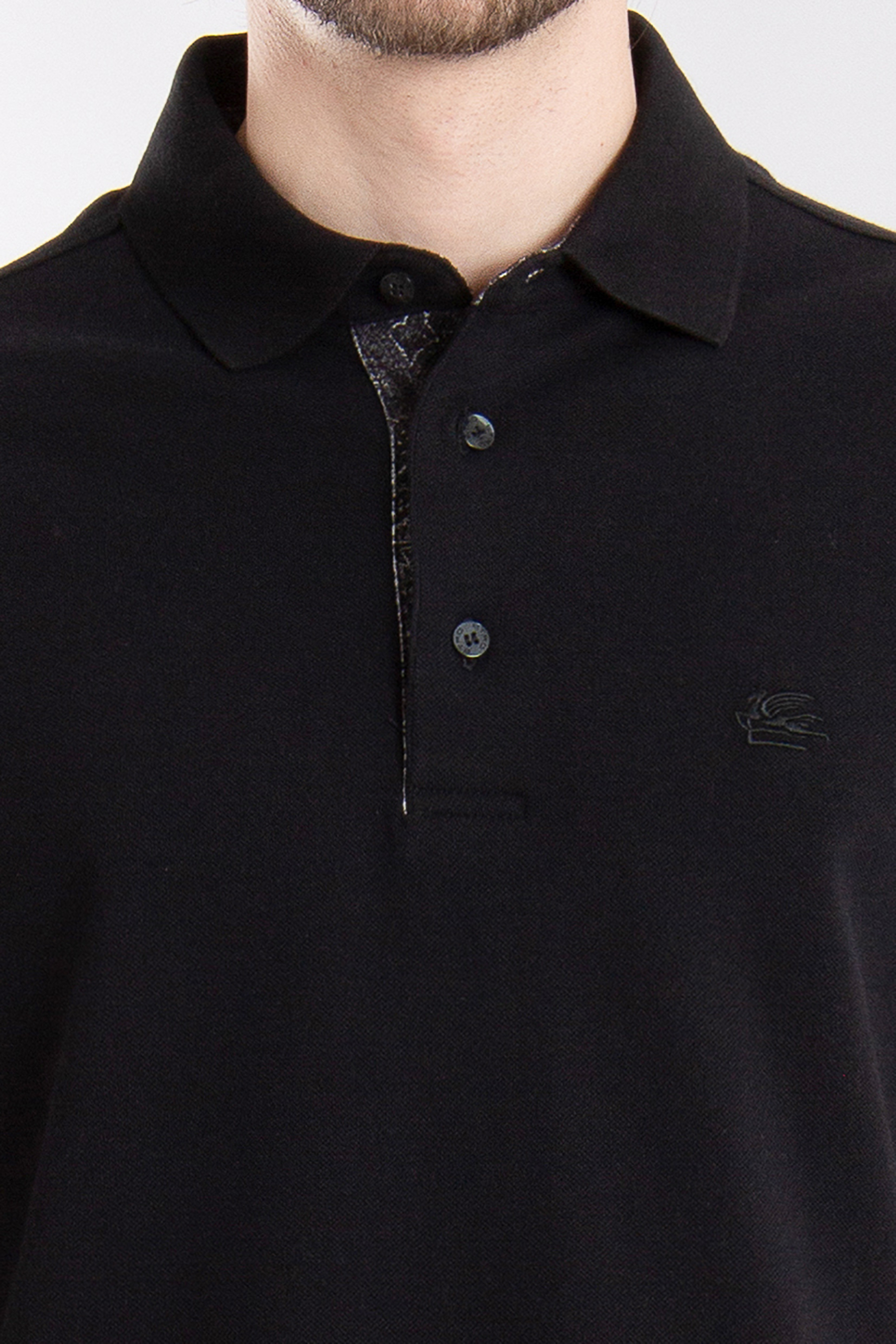 ETRO Embroidered Cotton Piqué Polo Shirt ETRO Embroidered Cotton Piqué Polo Shirt