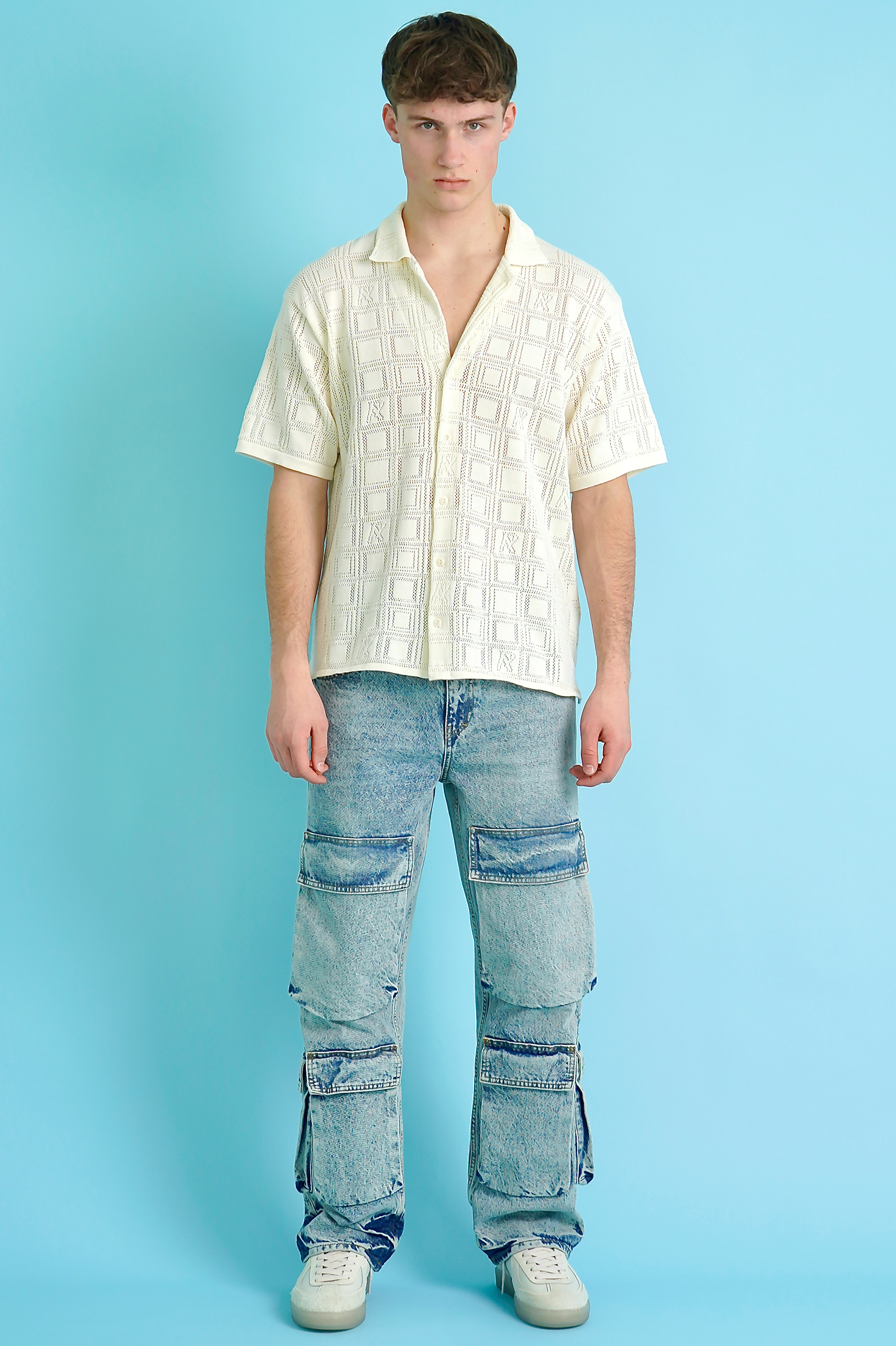 REPRESENT Cotton Jeans R3Ca Cargo Denim REPRESENT Cotton Jeans R3Ca Cargo Denim