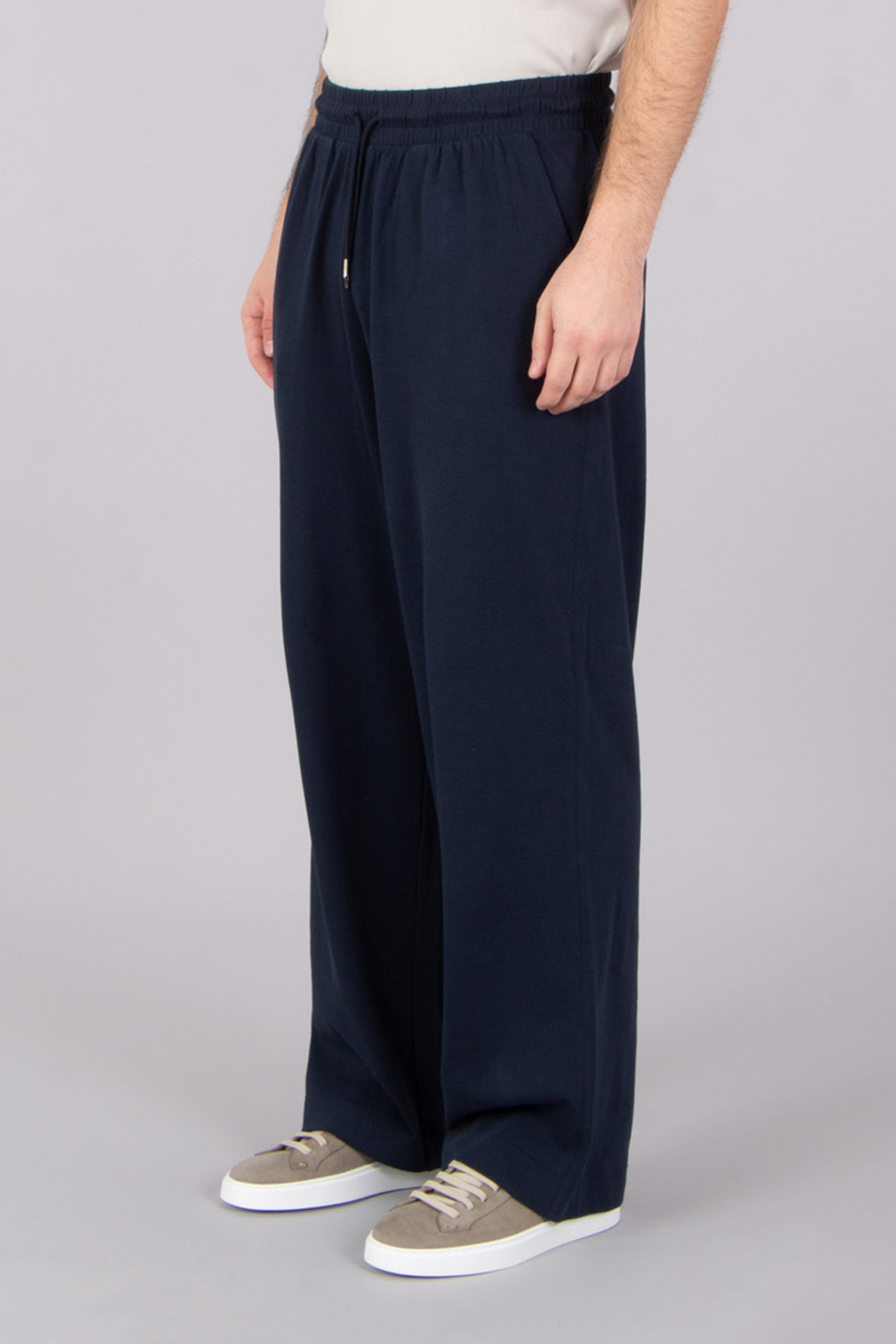 EMPORIO ARMANI Relaxed Fit Cotton Beachwear Pants EMPORIO ARMANI Relaxed Fit Cotton Beachwear Pants