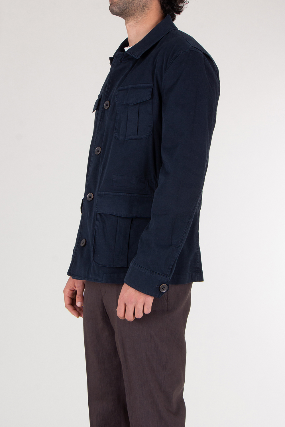 MAXIMILIAN Regular Fit Cotton Field Jacket