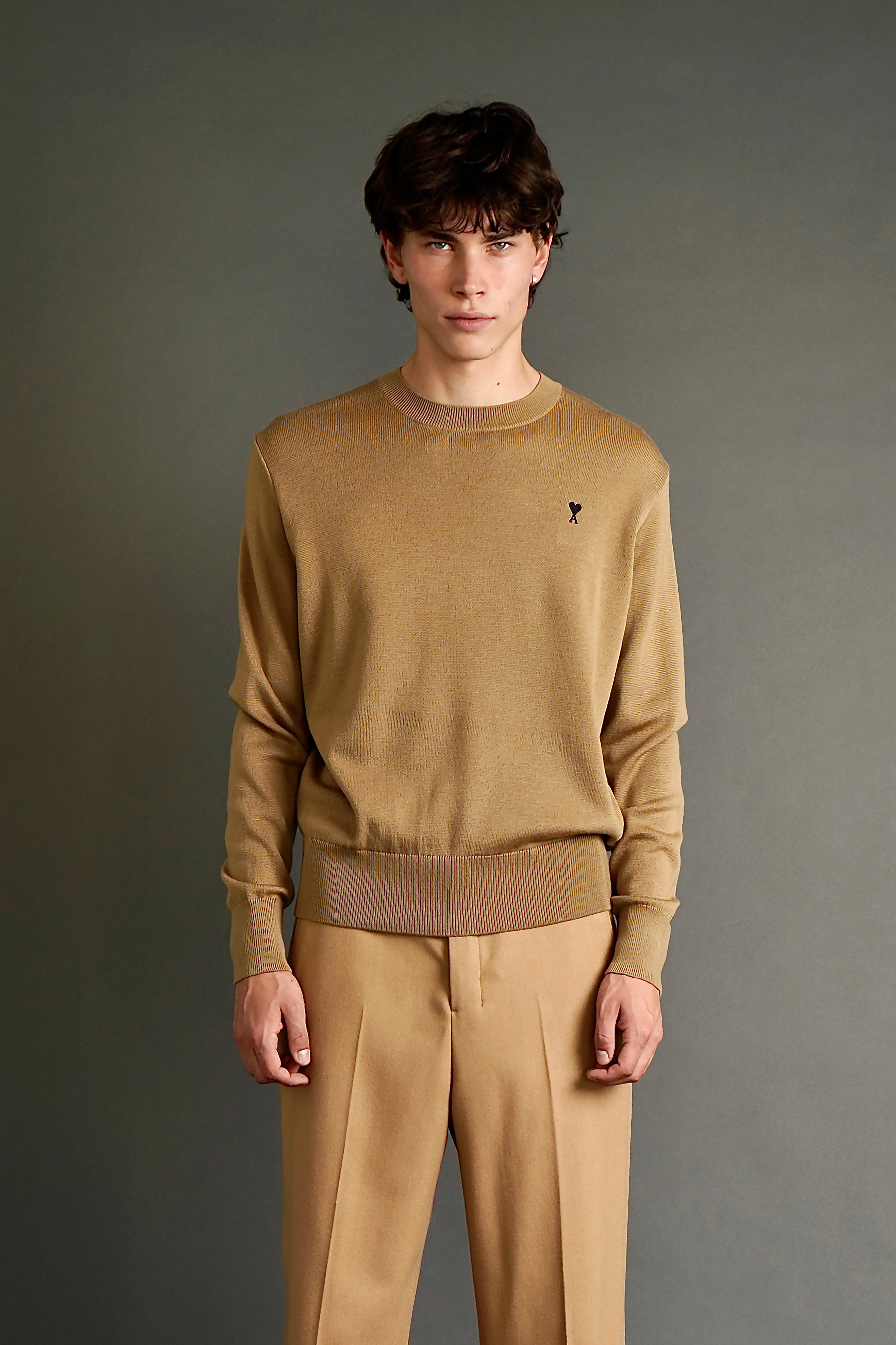 Bekleidung, Strickwaren, Pullover, Person