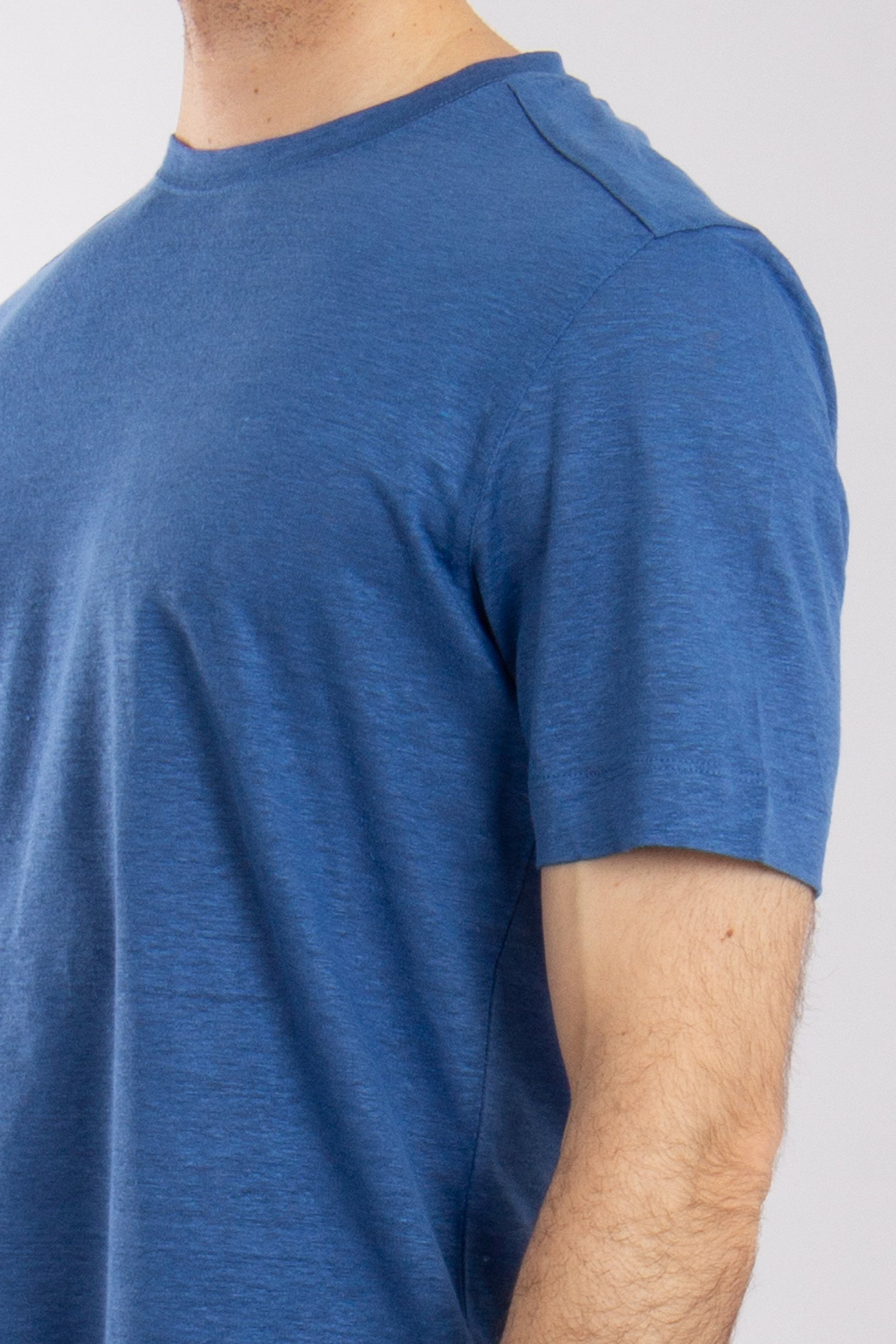 ZEGNA Regular Fit Linen T-Shirt