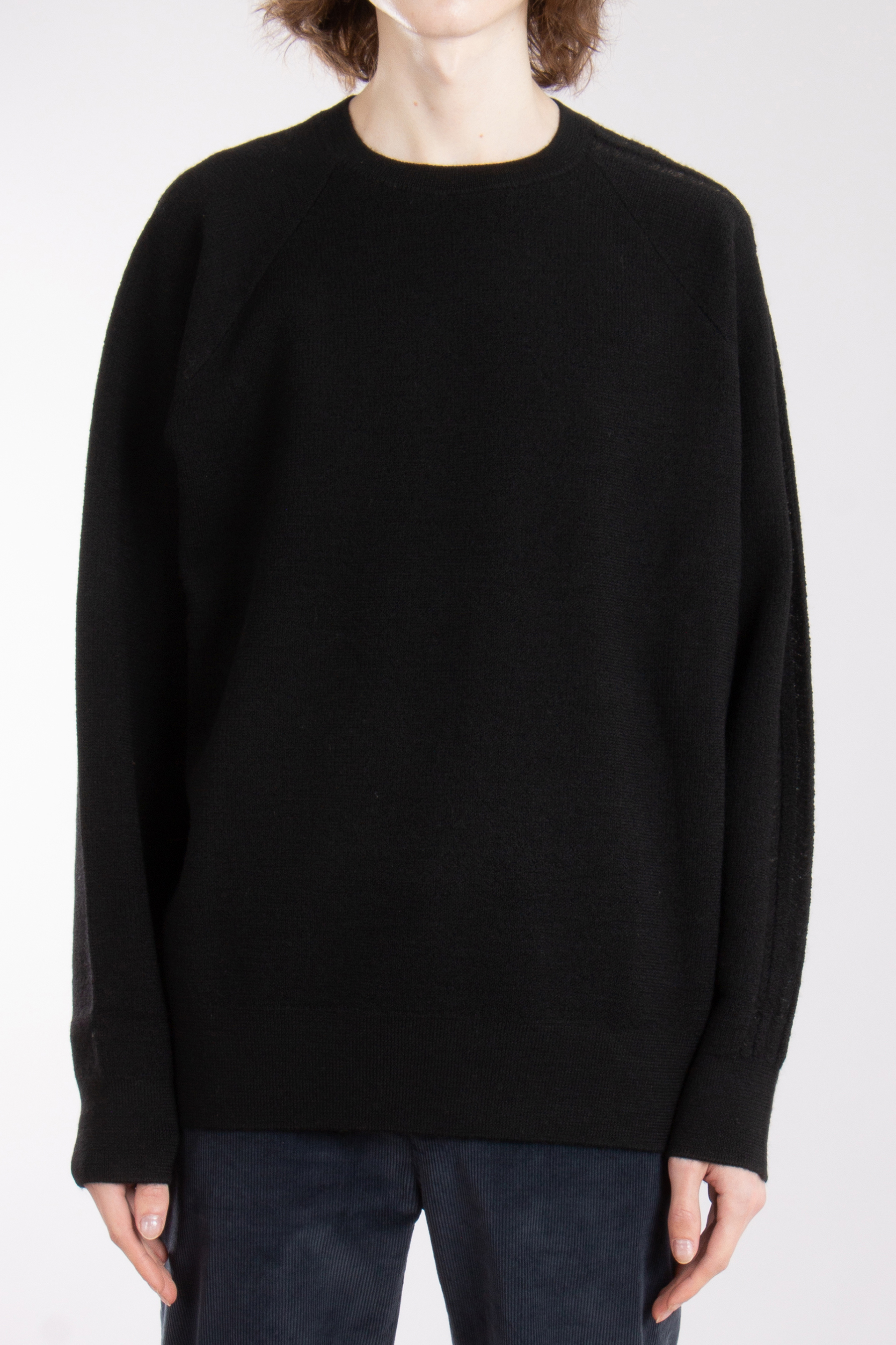Y-3 3S Wool Knit Crew Neck Sweater
