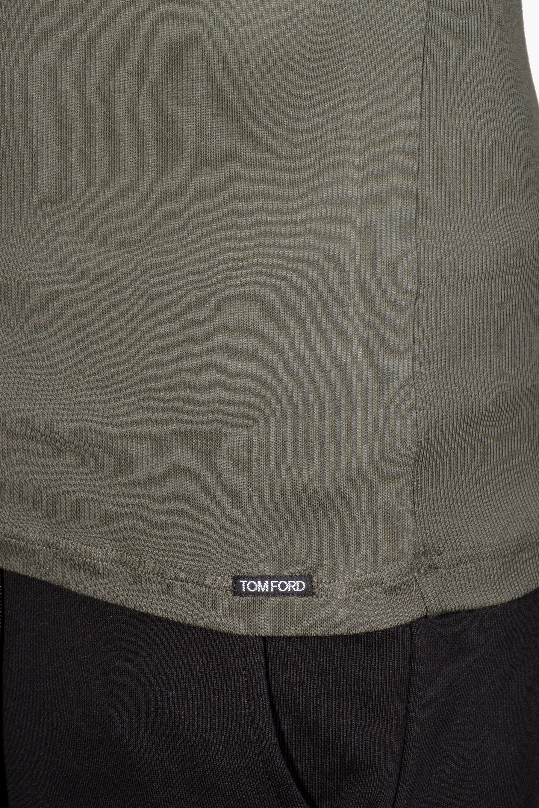 TOM FORD Classic Fit Ribbed Cotton-Modal Blend Tank Top