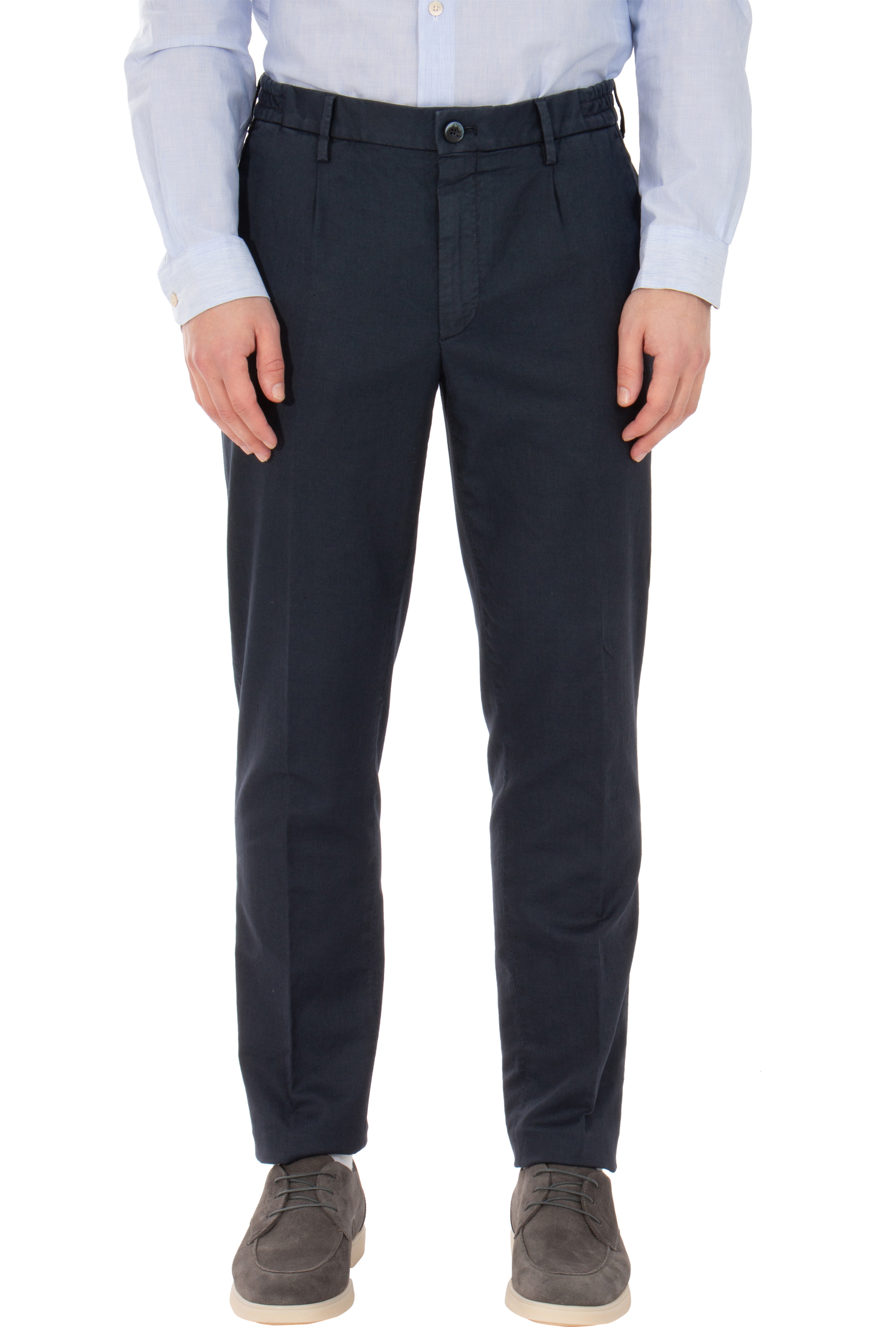 GTA Cotton Linen Blend Stretch Pants Dennis