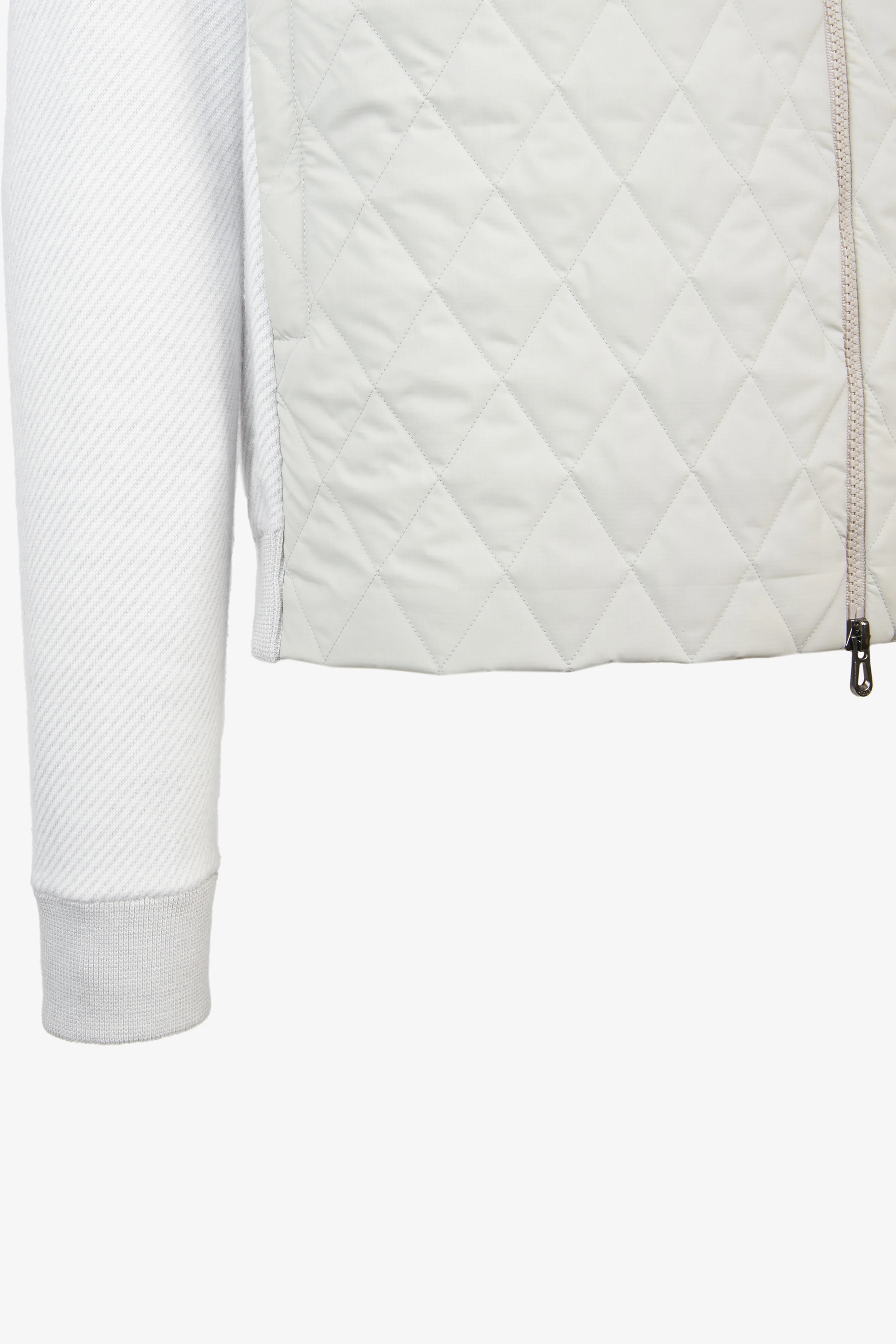 SEASE Padded Virgin Wool-Cashmere-Silk Cardigan SEASE Padded Virgin Wool-Cashmere-Silk Cardigan