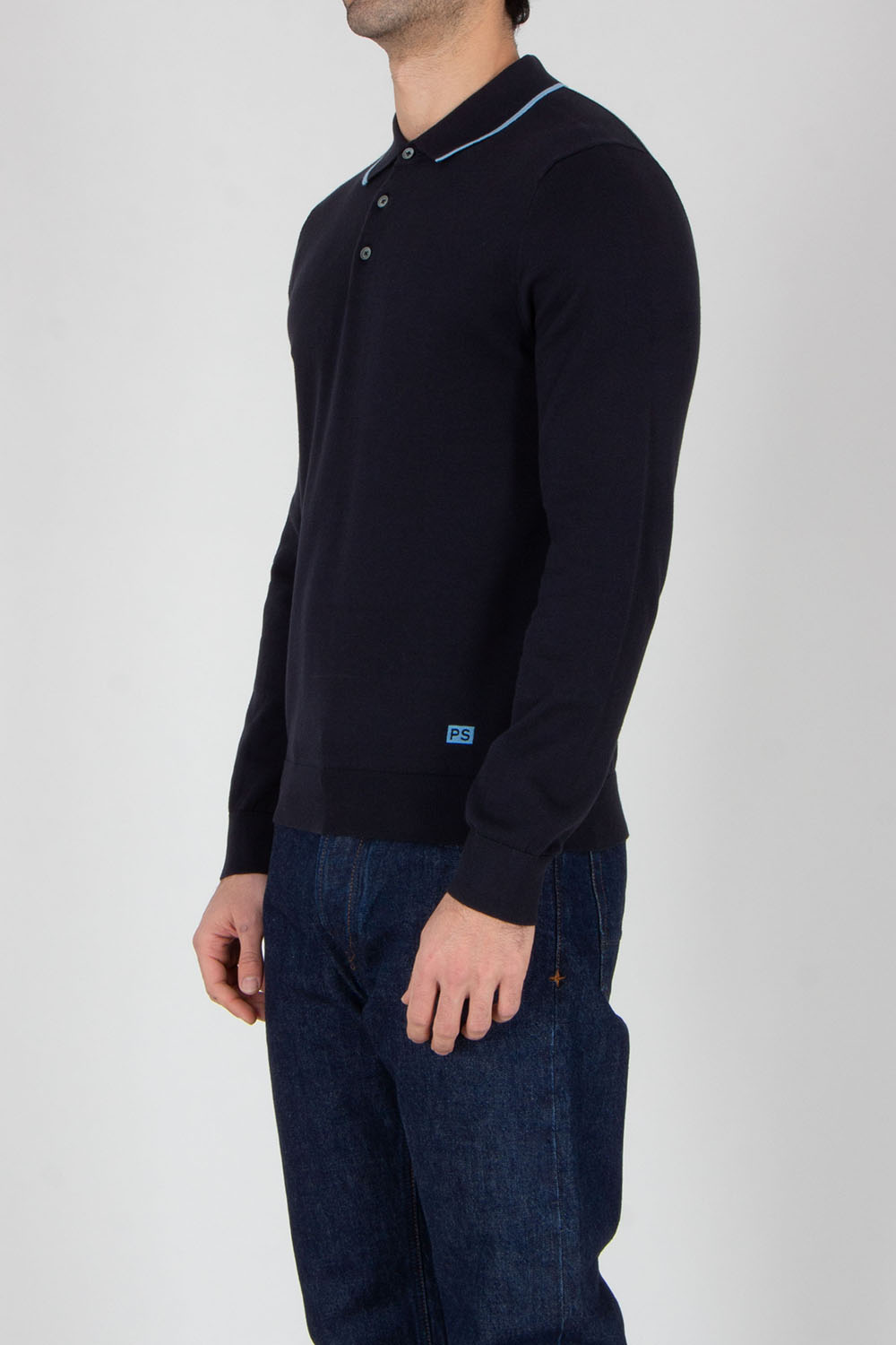 PAUL SMITH Regular Fit Organic Cotton Knit Polo