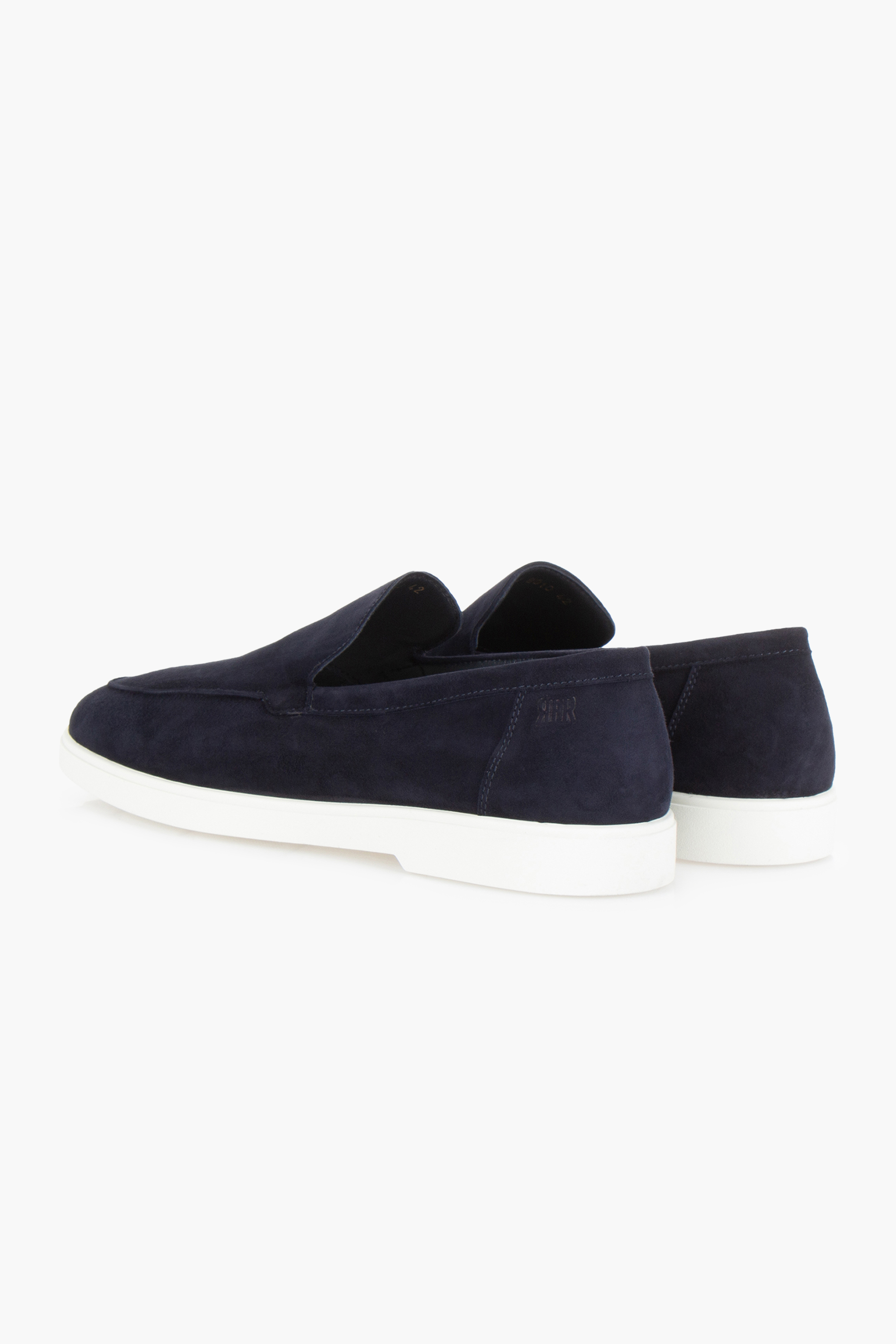 FABIANO Suede Leather loafers Glo Space