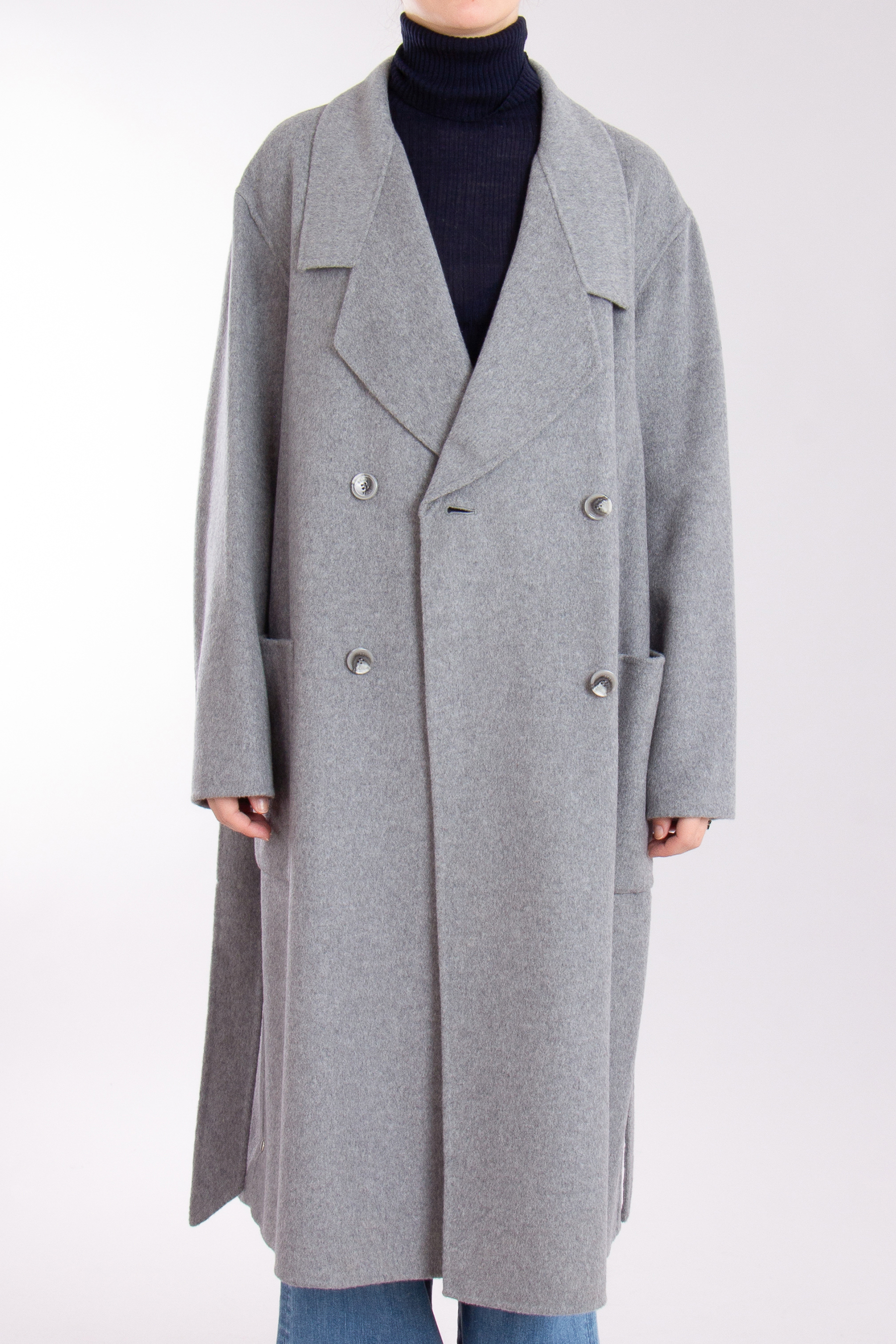 BOSS Recycled Double Face Wool Blend Coat Clibar BOSS Recycled Double Face Wool Blend Coat Clibar
