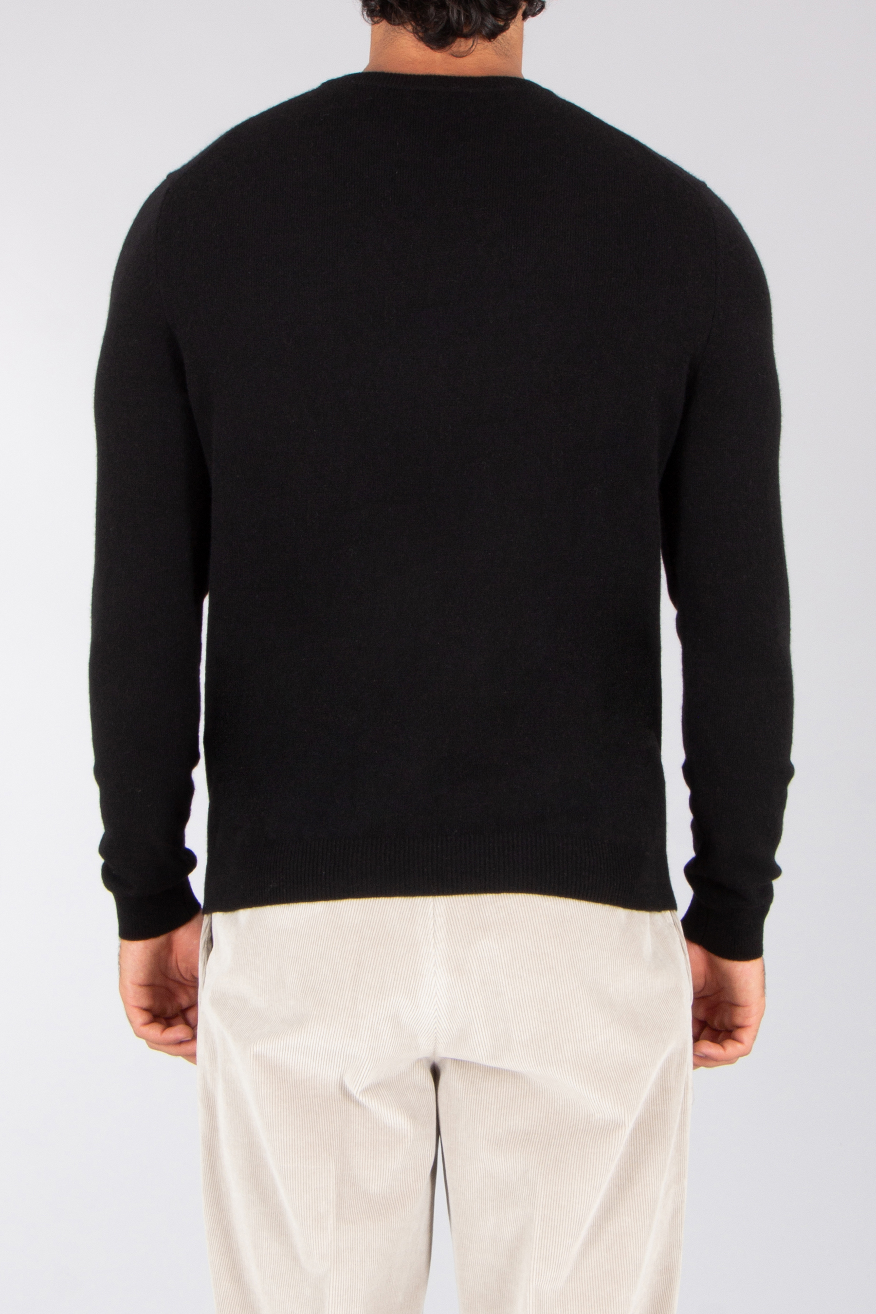 MIENTUS BERLIN Regular Fit Cashmere Crew Neck Sweater Langarm, Pullover, Erwachsener, Mann, Person