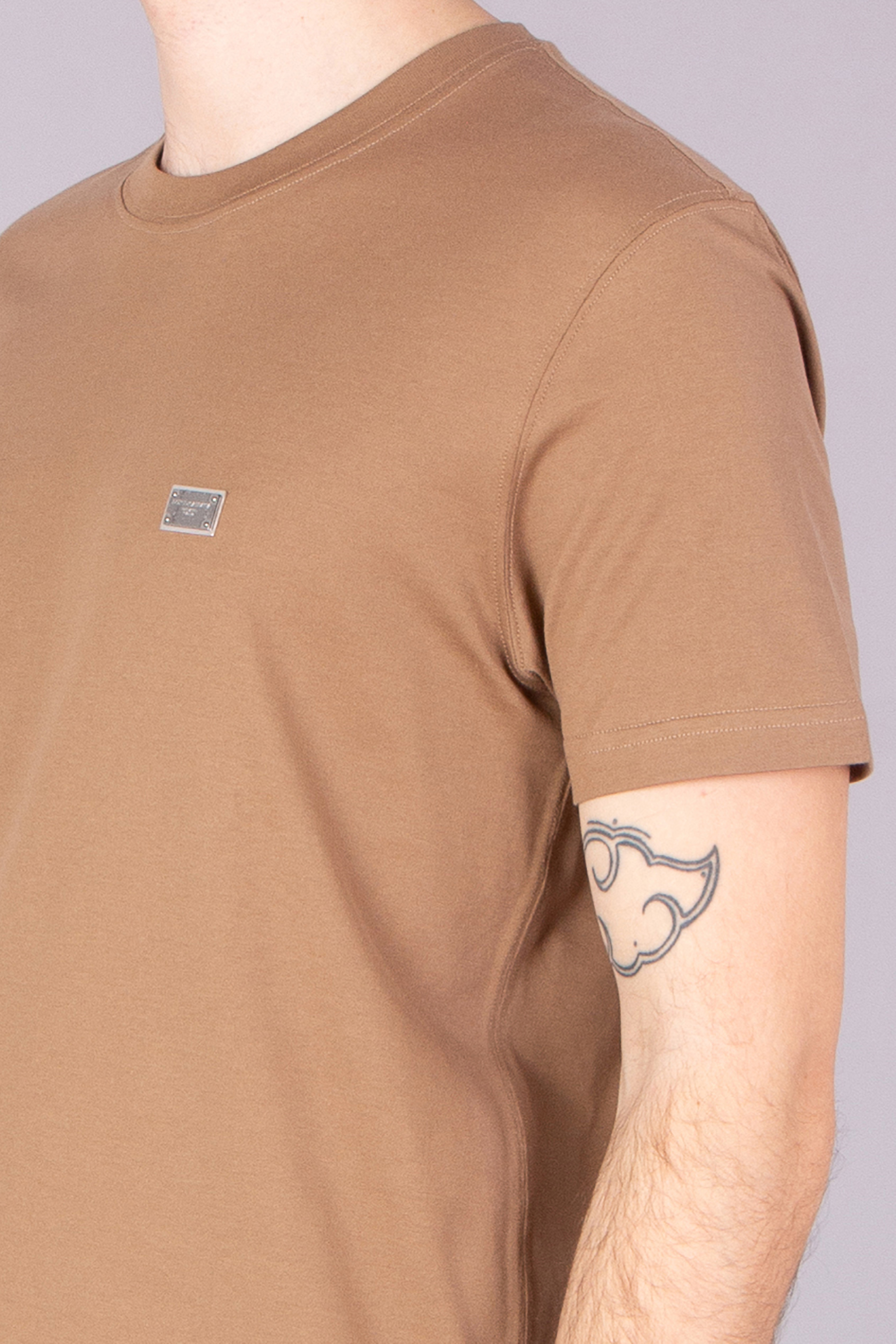 DOLCE & GABBANA Classic Fit Cotton Jersey T-Shirt DOLCE & GABBANA Classic Fit Cotton Jersey T-Shirt