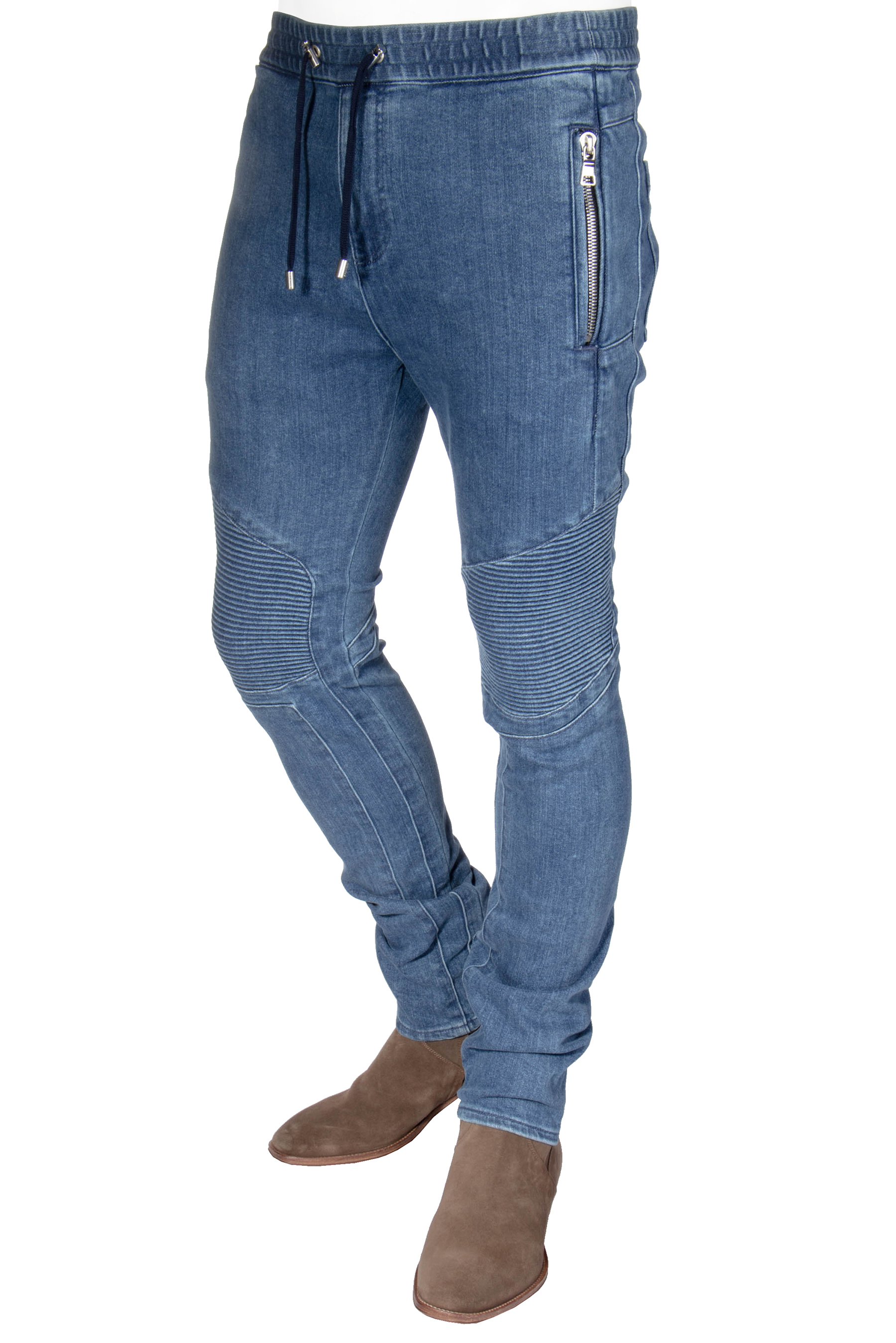 BALMAIN Drawstring Biker Pants BALMAIN Drawstring Biker Pants