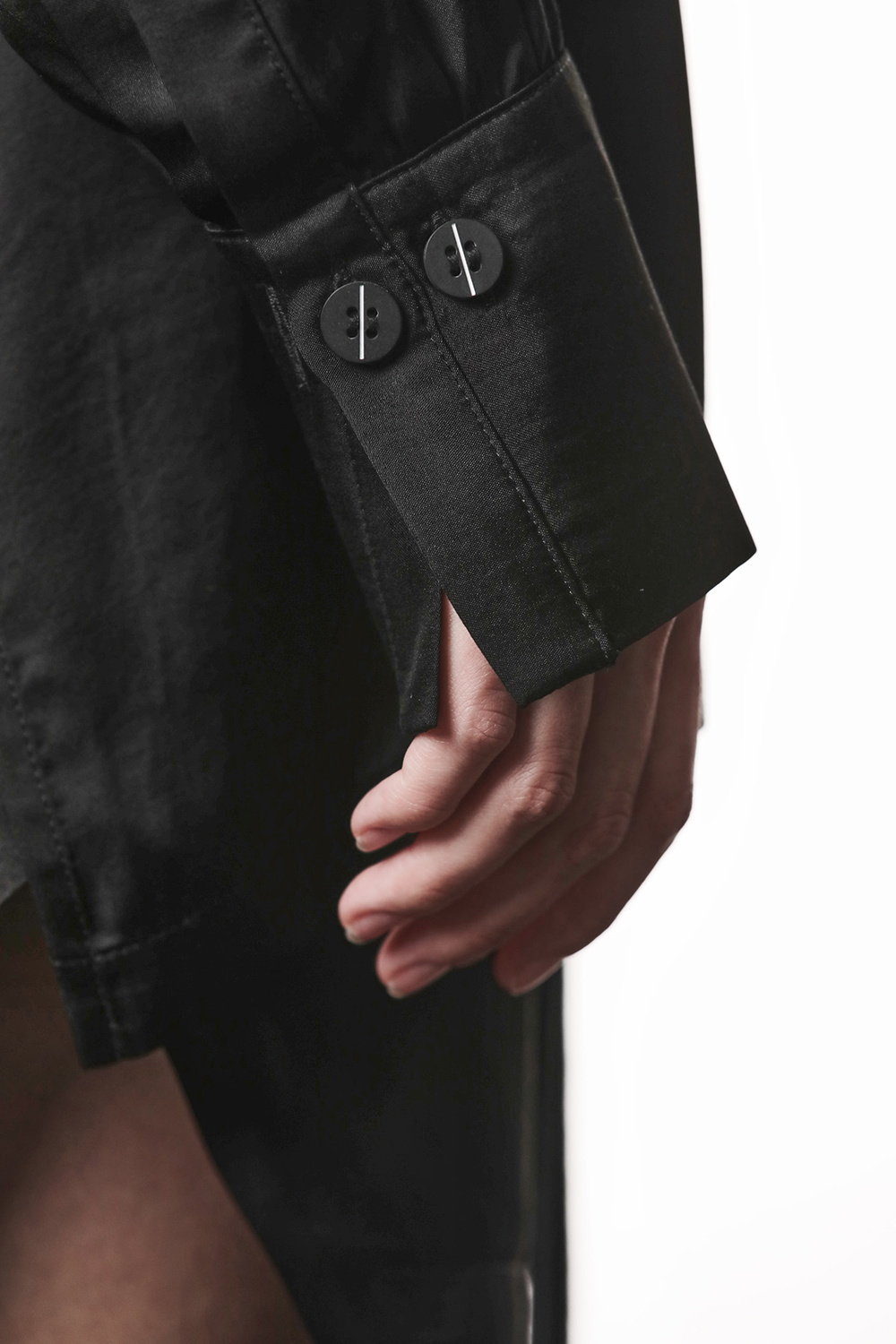 Langarm, Mantel, Manschette, Finger, Person