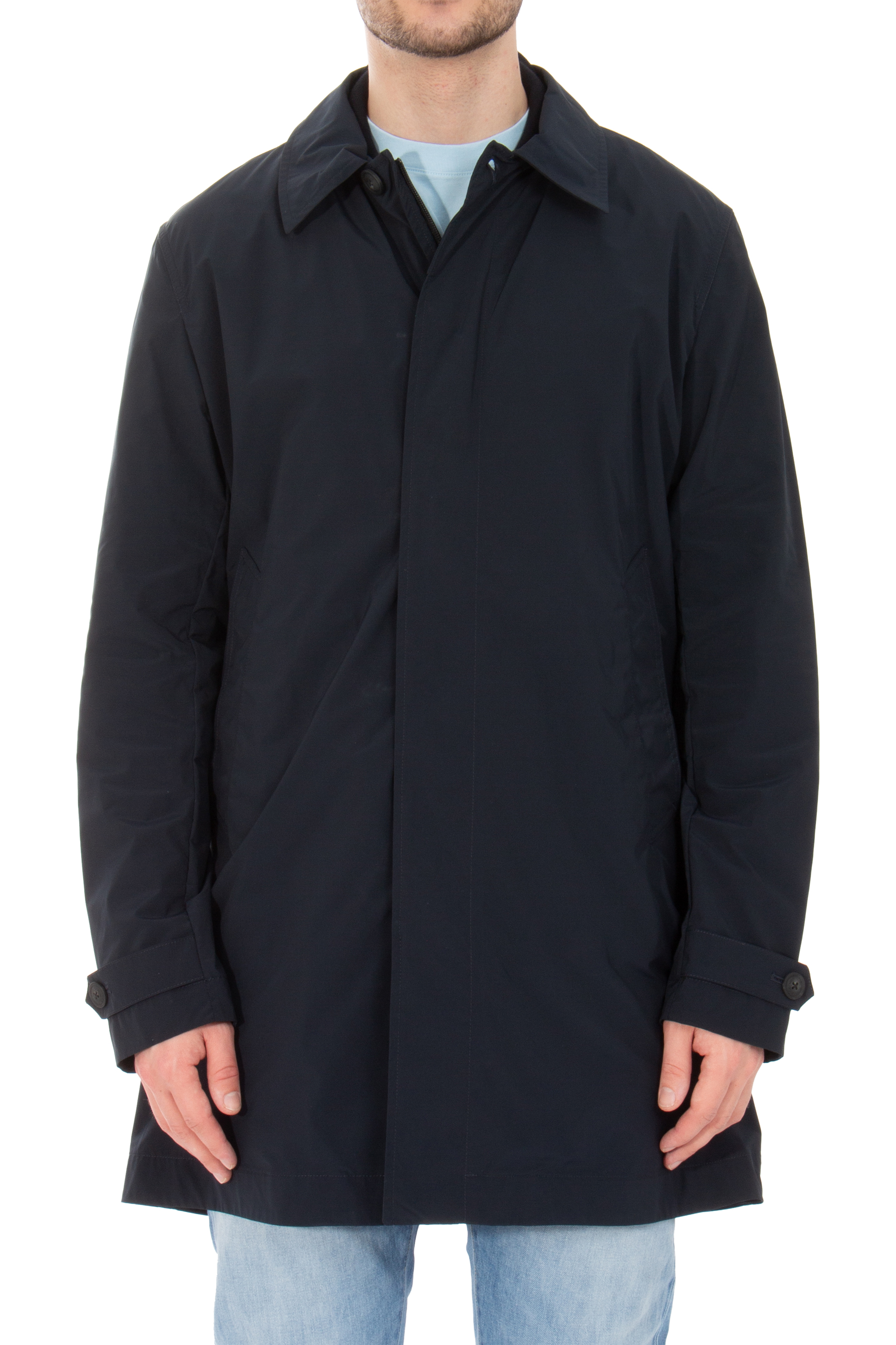 WOOLRICH Light Fabric Car Coat New City WOOU0954MRUT31283989