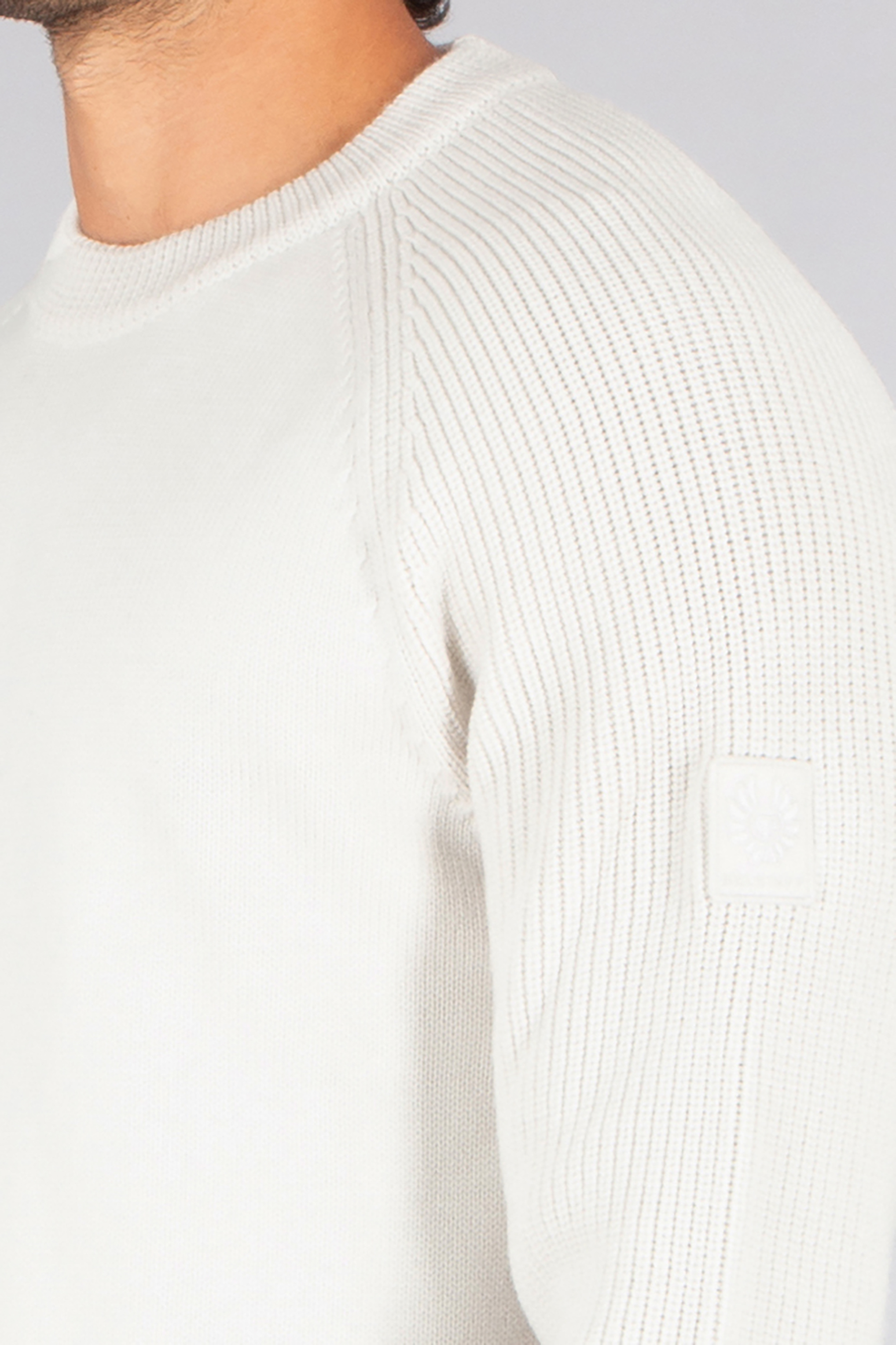 Strickwaren, Pullover, Langarm, Mann, Person