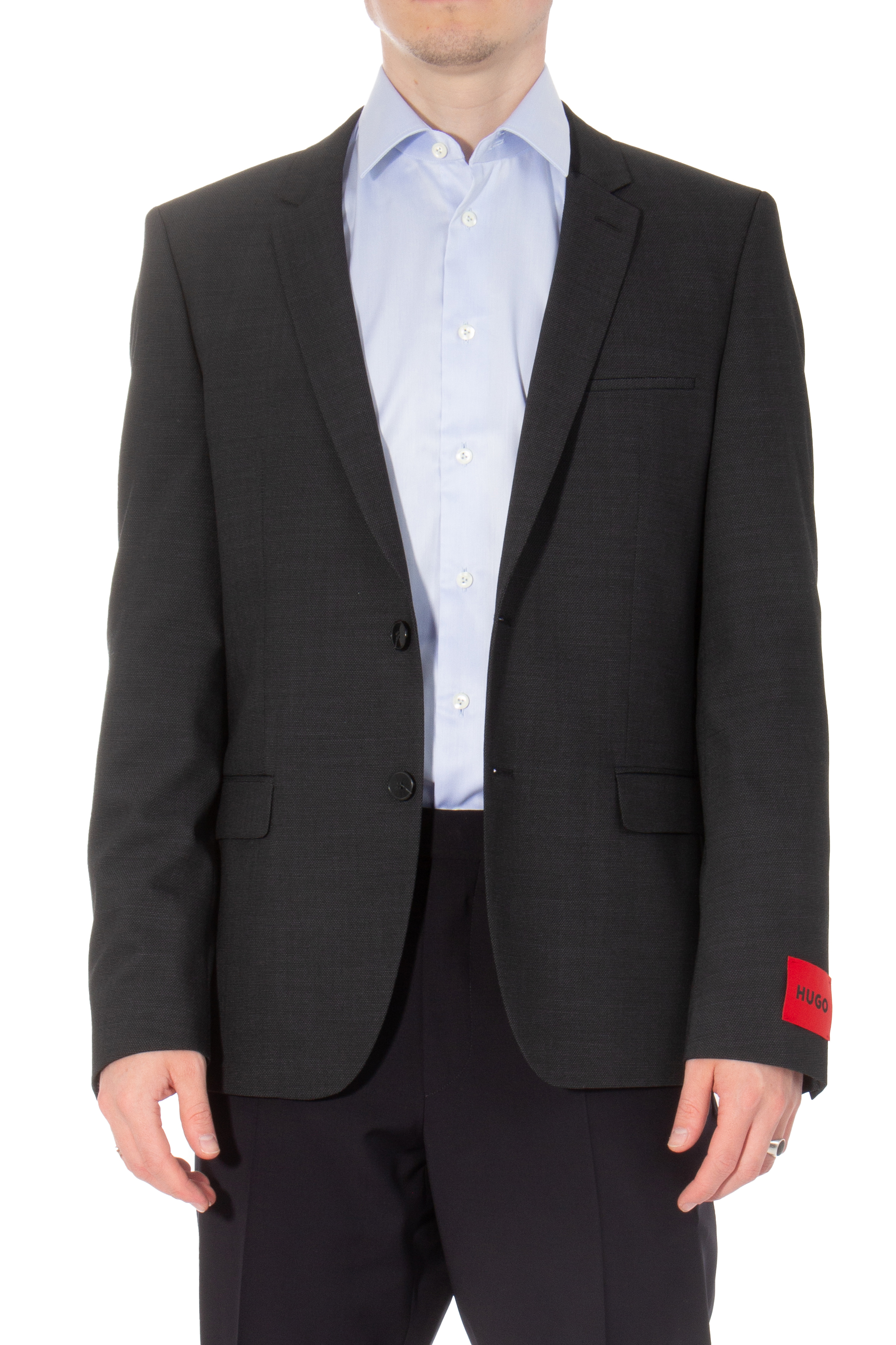 HUGO Extra Slim Fit Virgin Wool Blend Jacket Arti