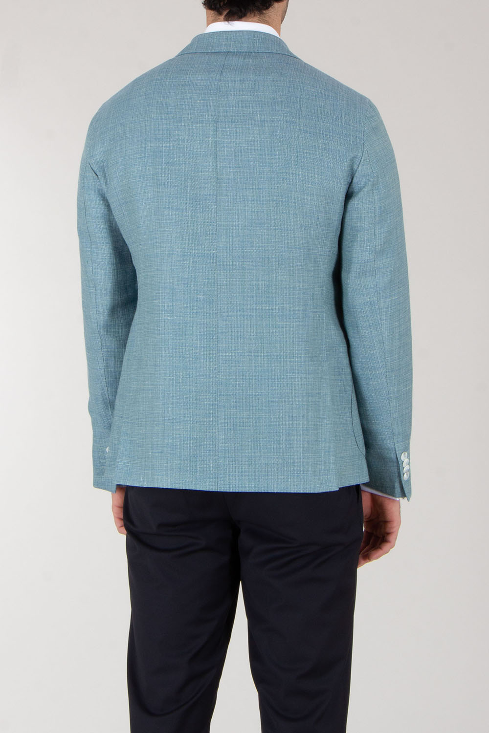 DRESSLER Regular Fit Virgin Wool-Linen Blend Jacket Sawyer