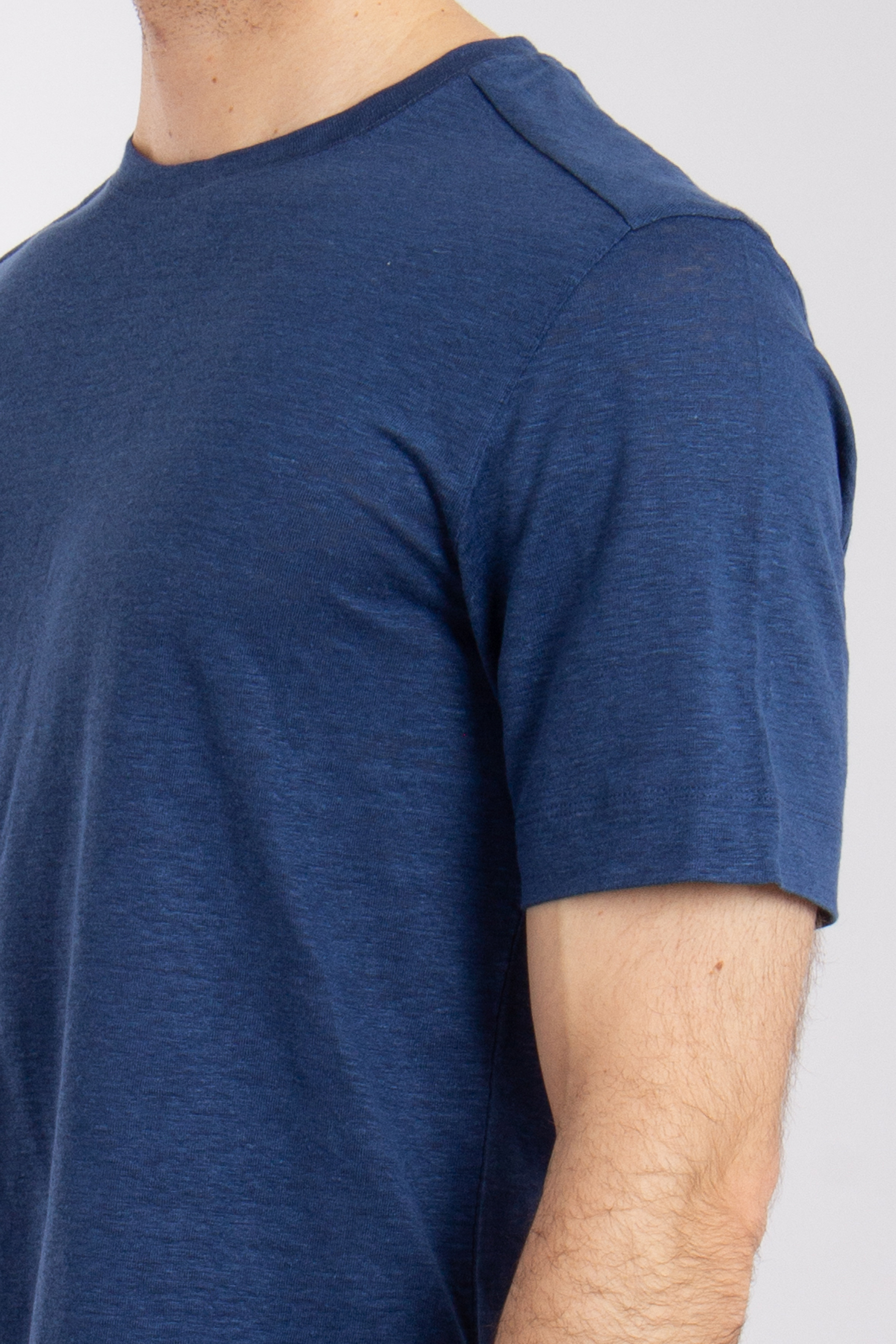 ZEGNA Regular Fit Linen T-Shirt ZEGNA Regular Fit Linen T-Shirt