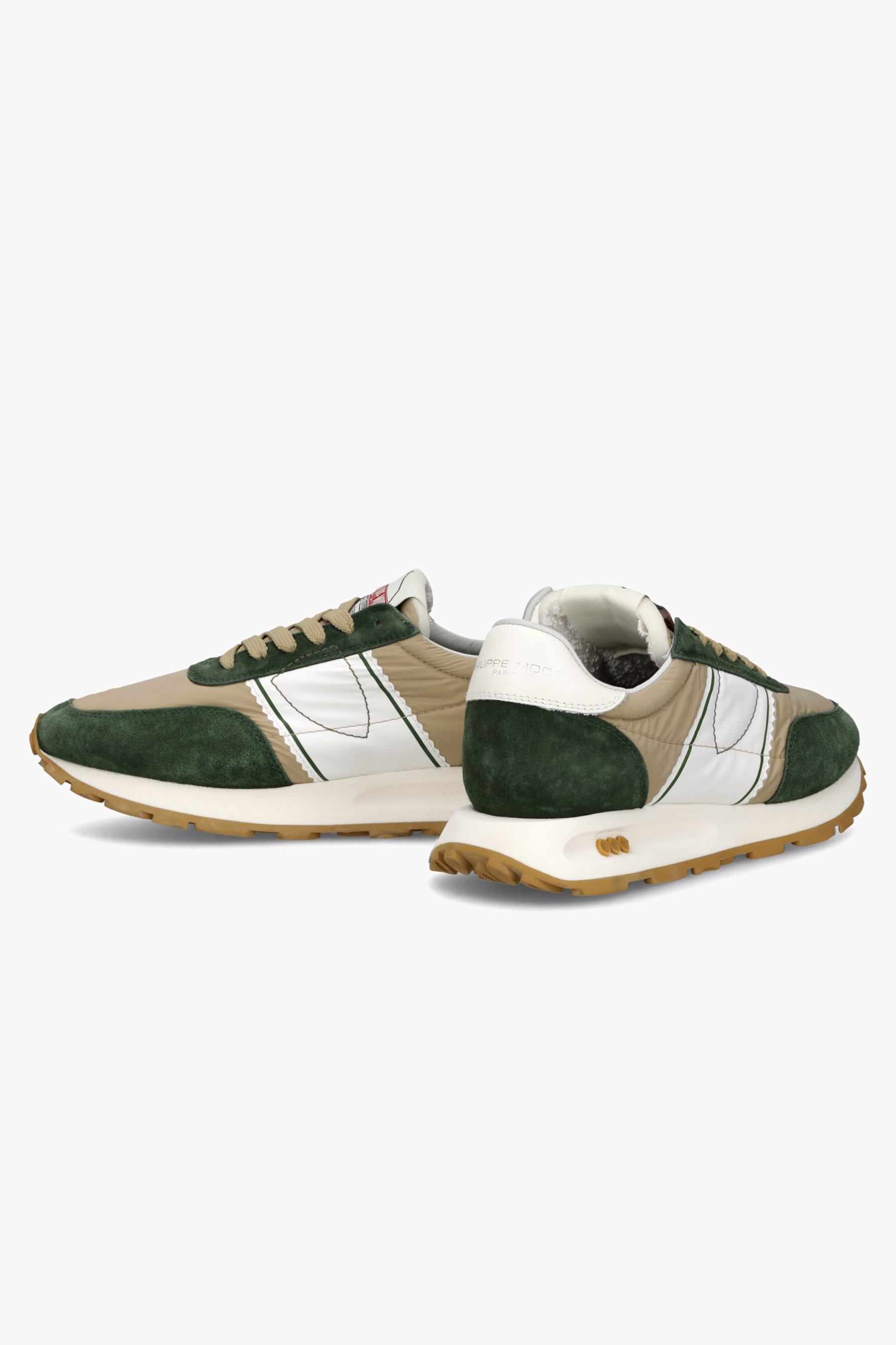 PHILIPPE MODEL Technical Fabric & Suede Sneakers Tour Low Bekleidung, Schuhwerk, Schuh, Sneaker, Wildleder