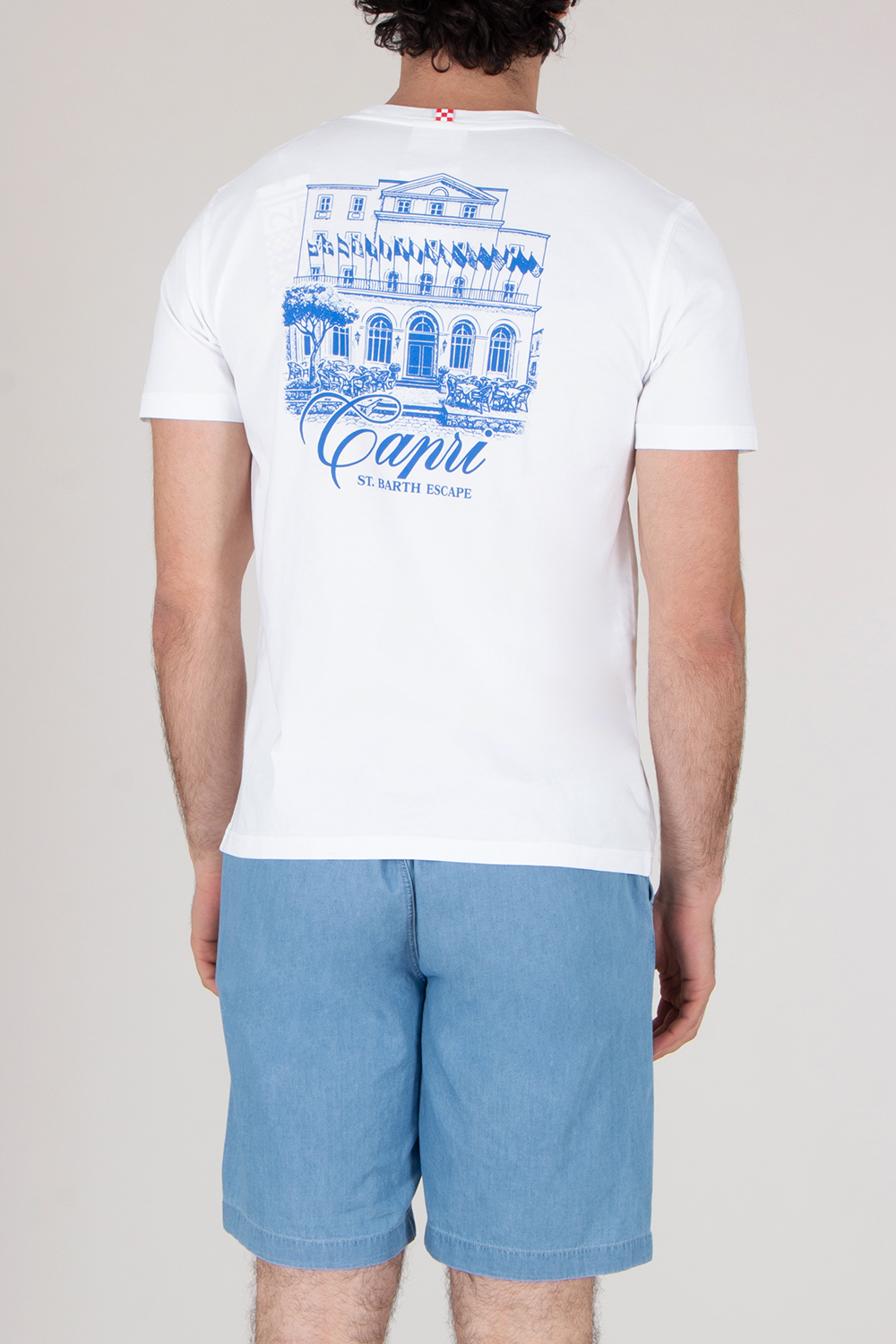 MC2 SAINT BARTH Regular Fit Graphic Print Cotton T- Shirt 