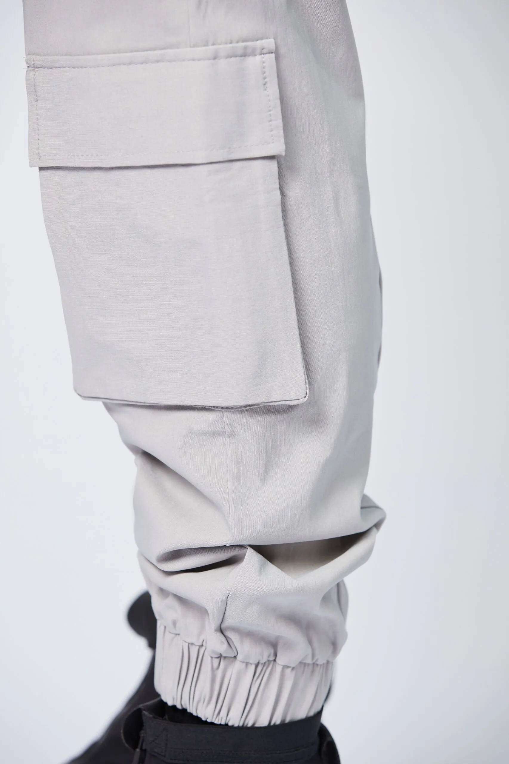 THOM KROM Drop Crotch Woven Stretch Pants
