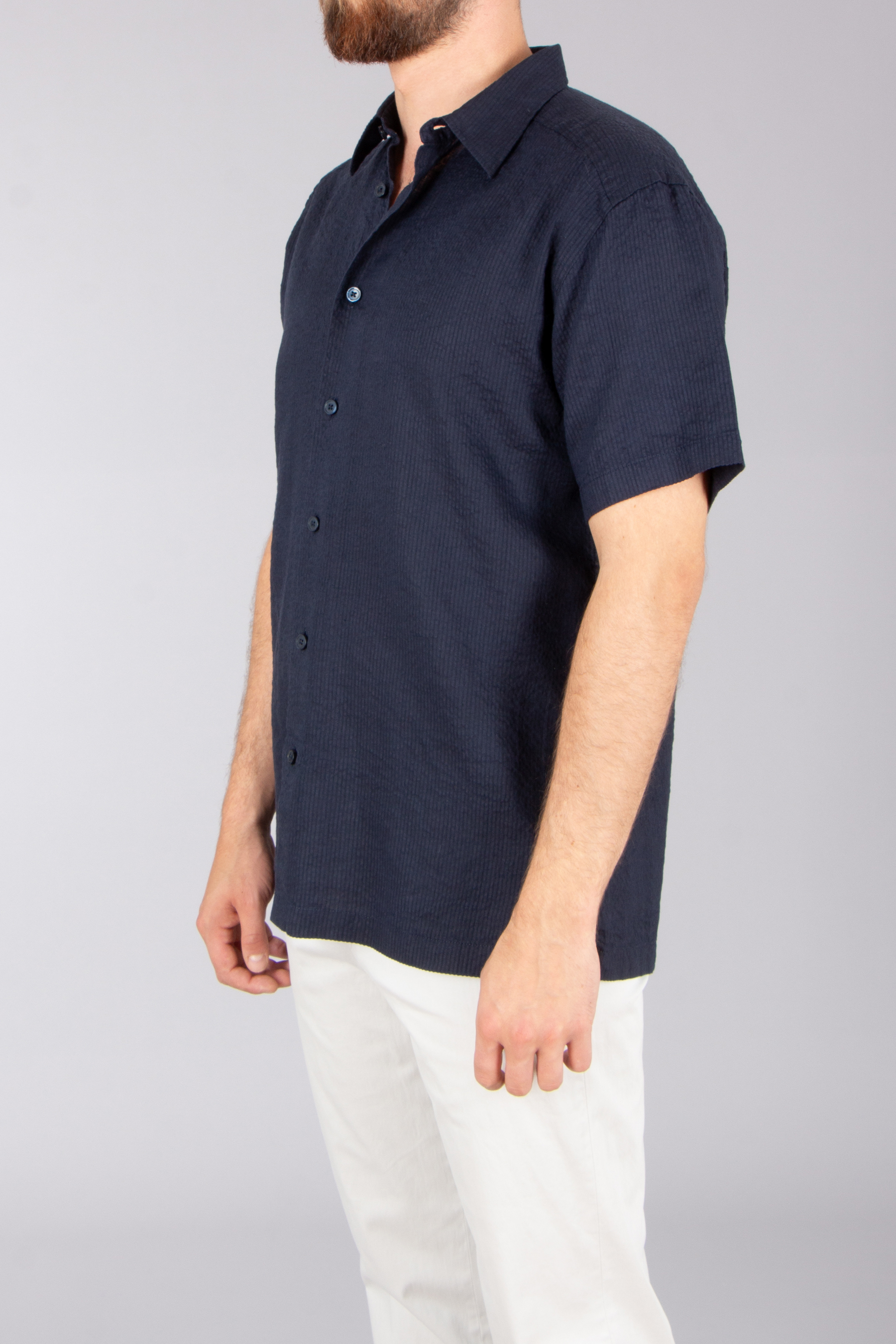 BOSS Relaxed Fit Linen Muslin Short-Sleeve Shirt C-Cory BOSS Relaxed Fit Linen Muslin Short-Sleeve Shirt C-Cory