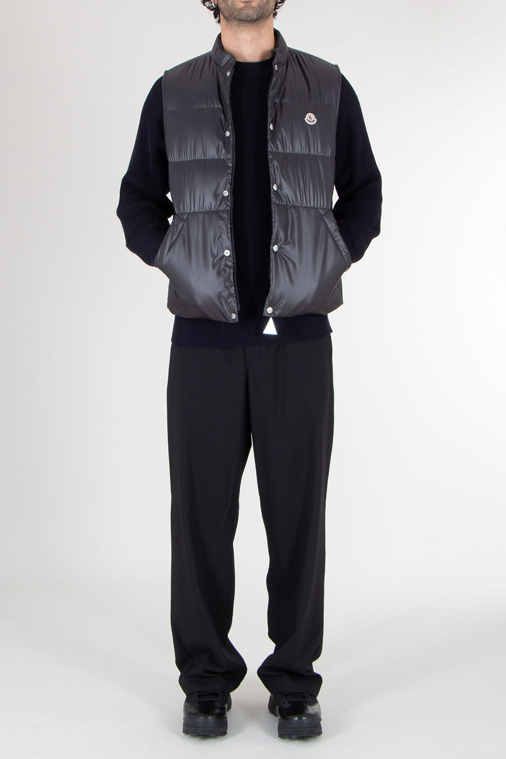 MONCLER Regular Fit Down Vest Restigo