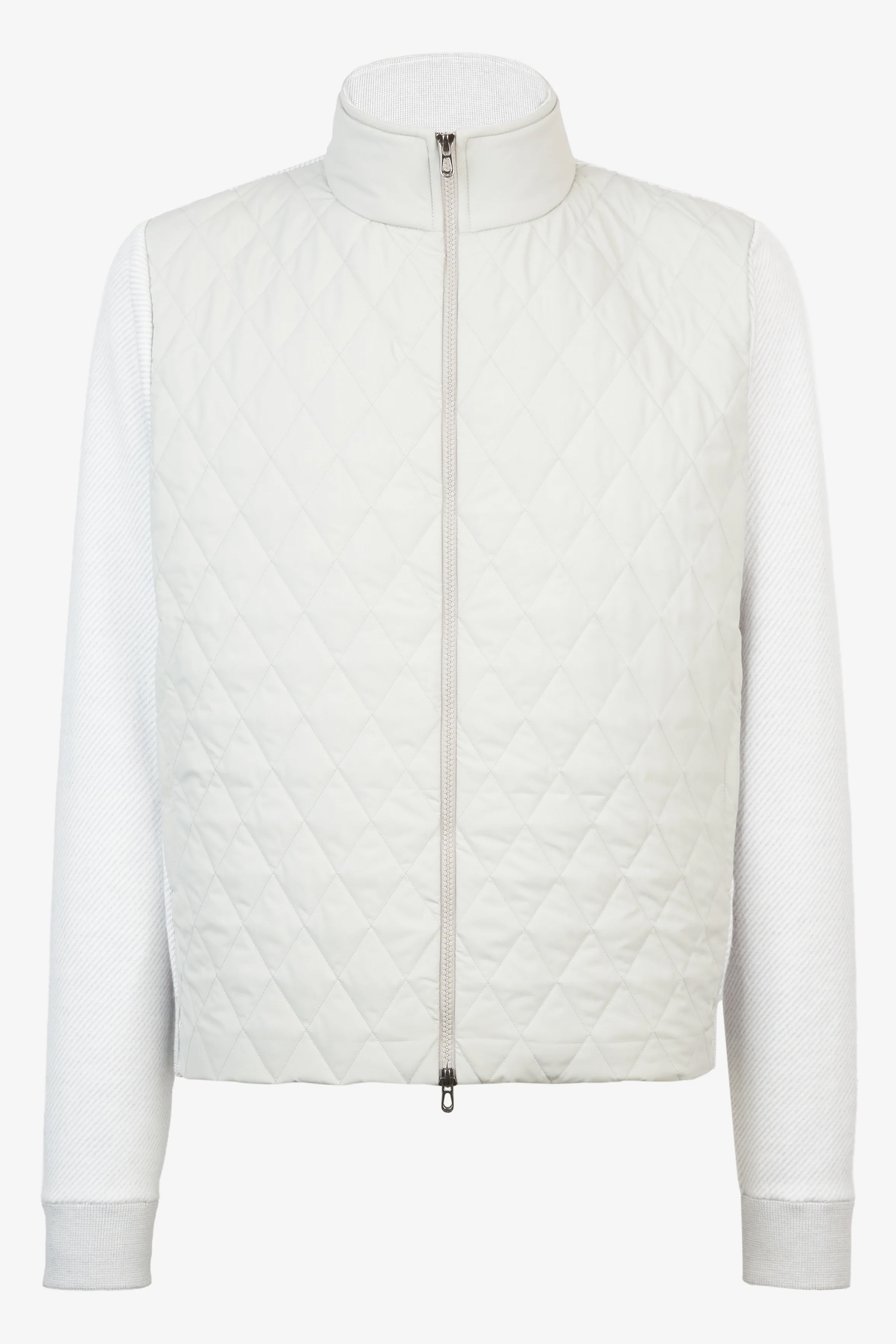 SEASE Padded Virgin Wool-Cashmere-Silk Cardigan SEASE Padded Virgin Wool-Cashmere-Silk Cardigan