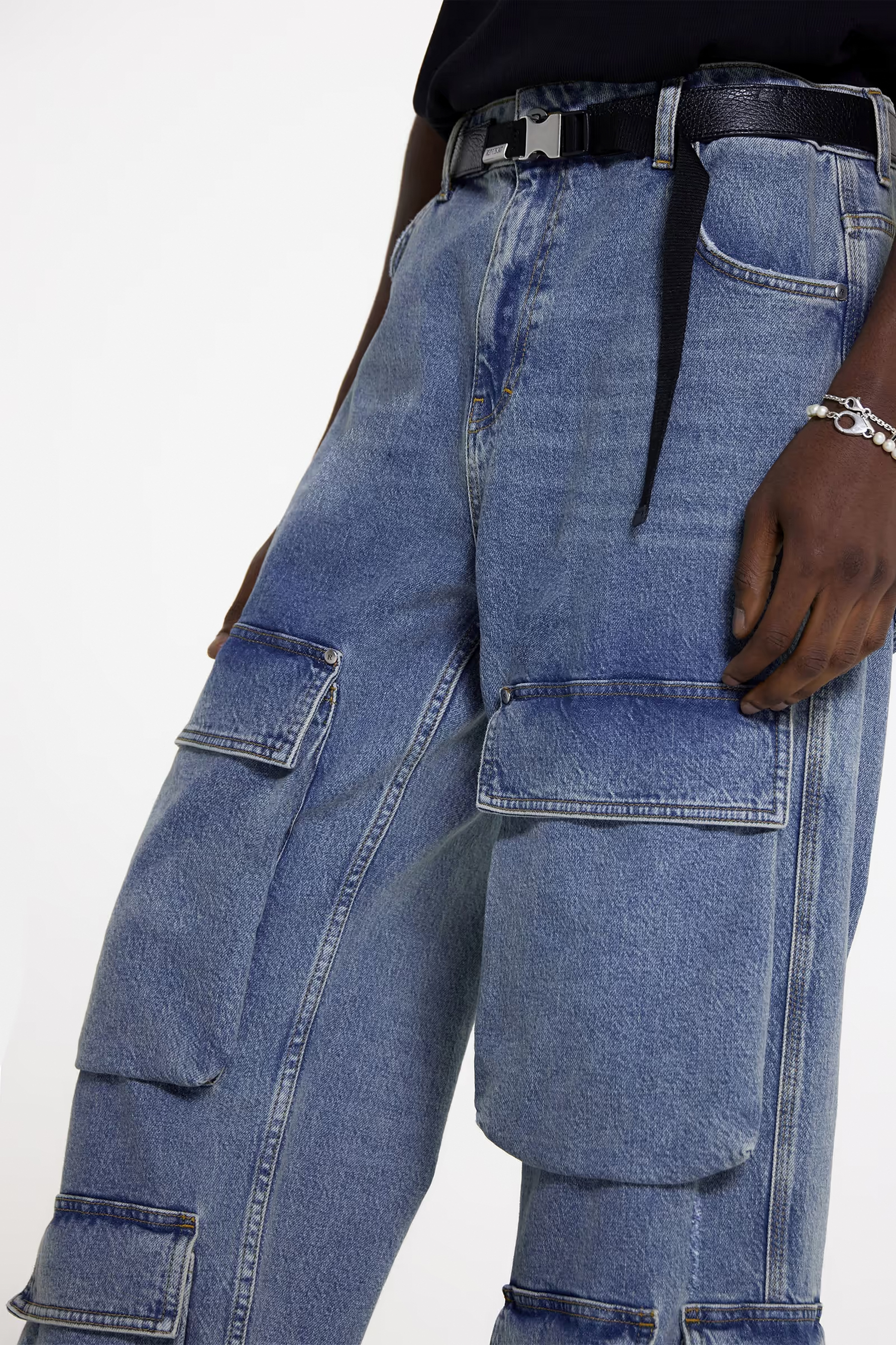 REPRESENT Cotton Jeans R3Ca Cargo Denim REPRESENT Cotton Jeans R3Ca Cargo Denim