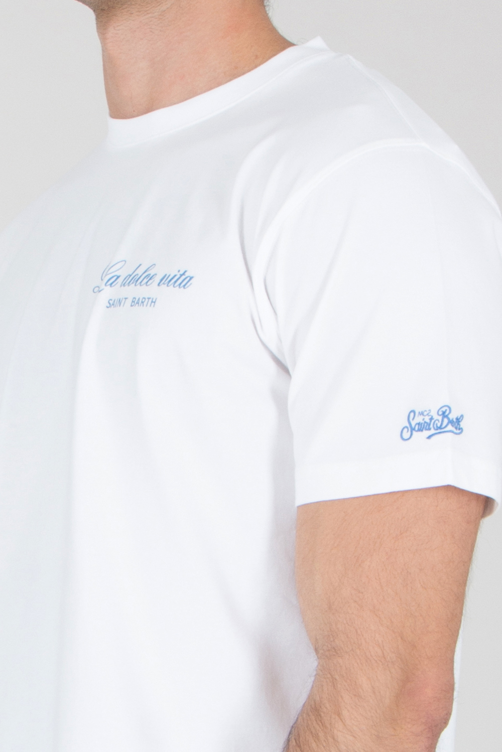 MC 2 SAINT BARTH Cotton Jersey T Shirt La Dolce Vita