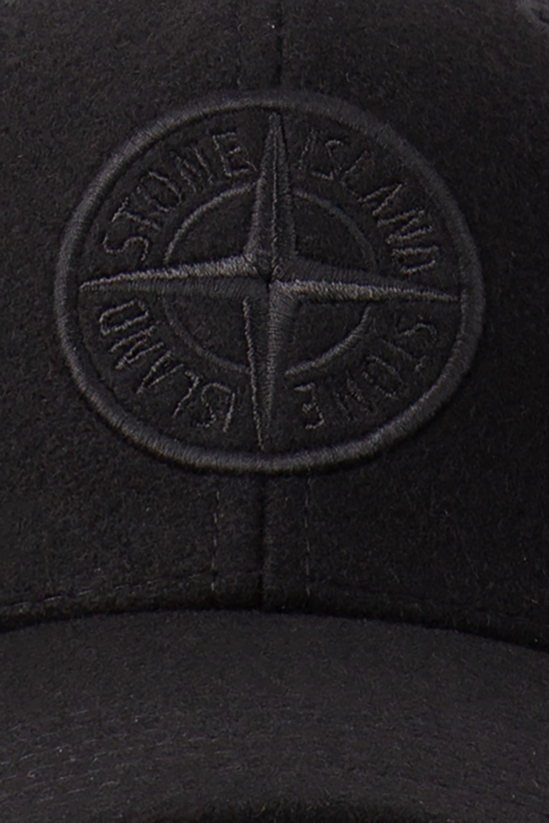 STONE ISLAND Virgin Wool-Nylon Flannel Cap STONE ISLAND Virgin Wool-Nylon Flannel Cap